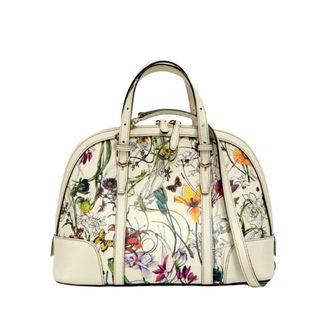 Gucci Nice Flora Two Way Shoulder Bag Used