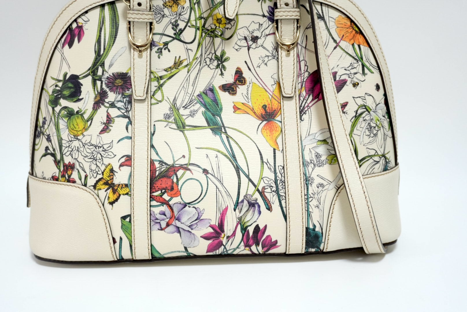 Gucci Nice Flora Two Way Shoulder Bag Used