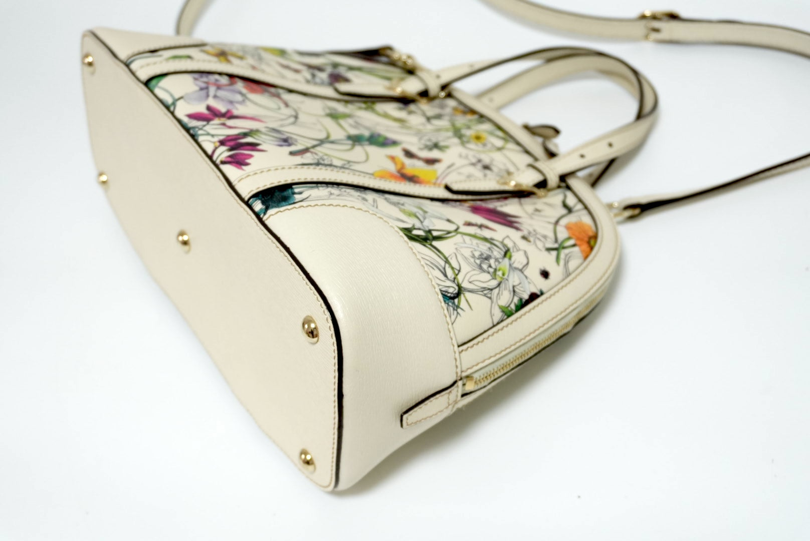 Gucci Nice Flora Two Way Shoulder Bag Used