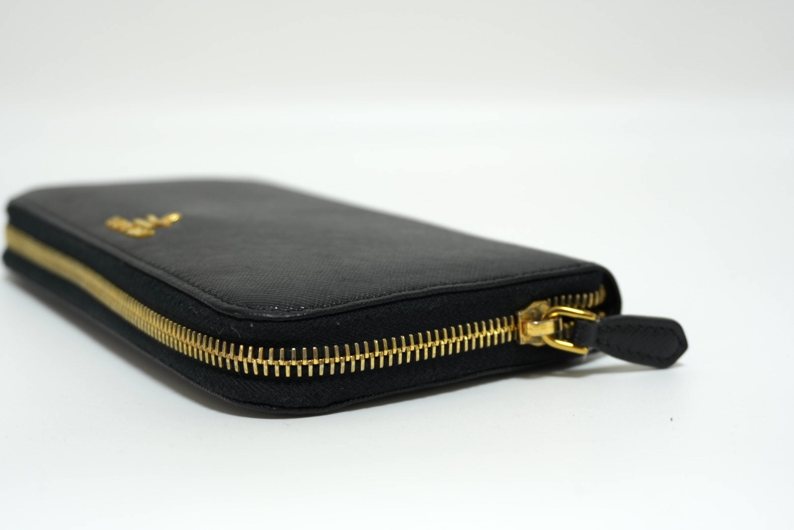 Prada Saffiano Long Zippy Wallet Used