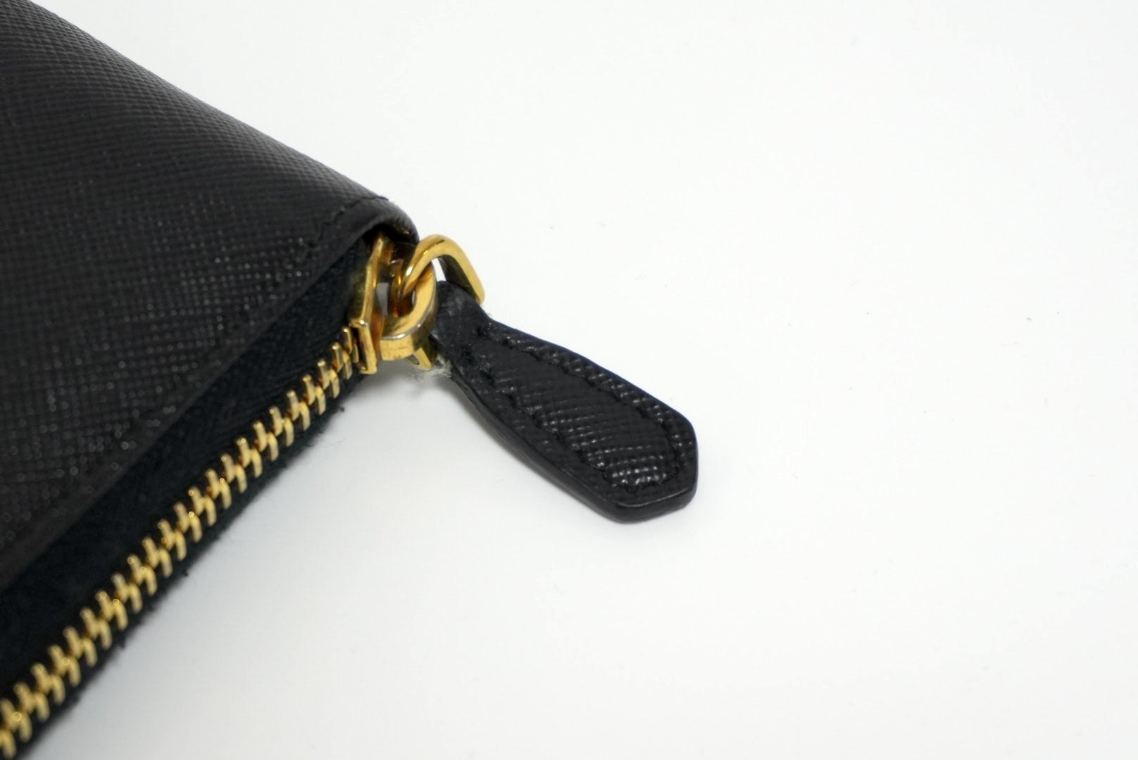 Prada Saffiano Long Zippy Wallet Used