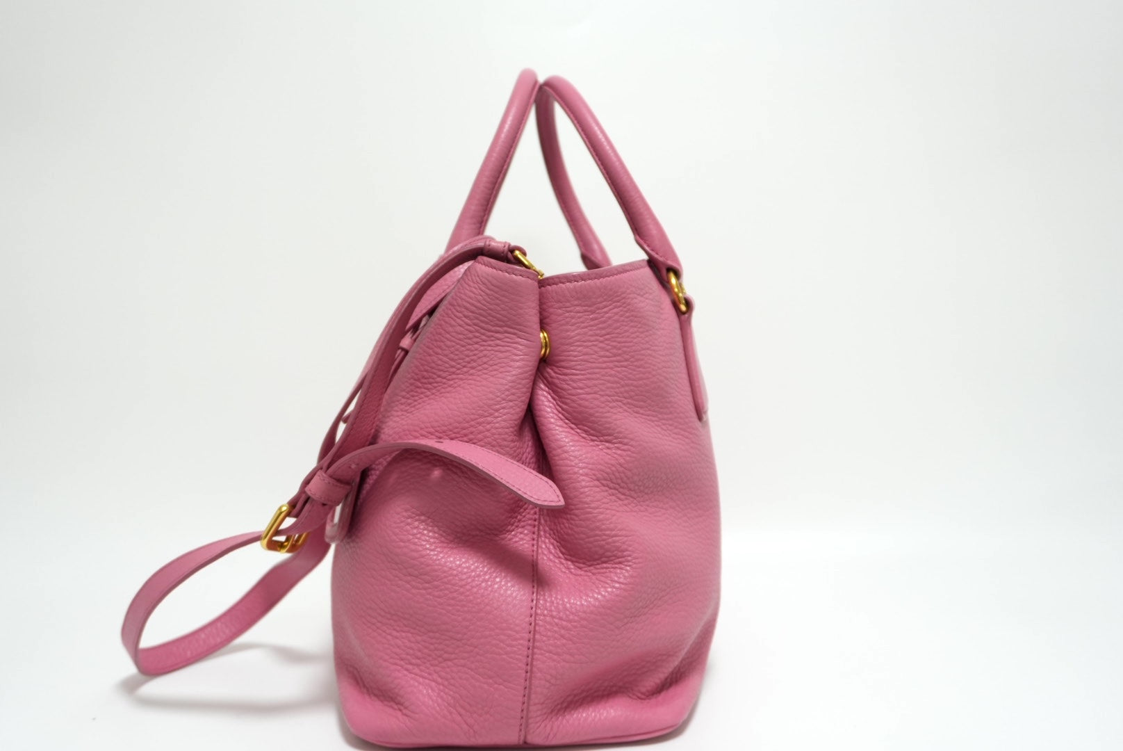 Prada Vitello Daino Two Way Shoulder Bag Used