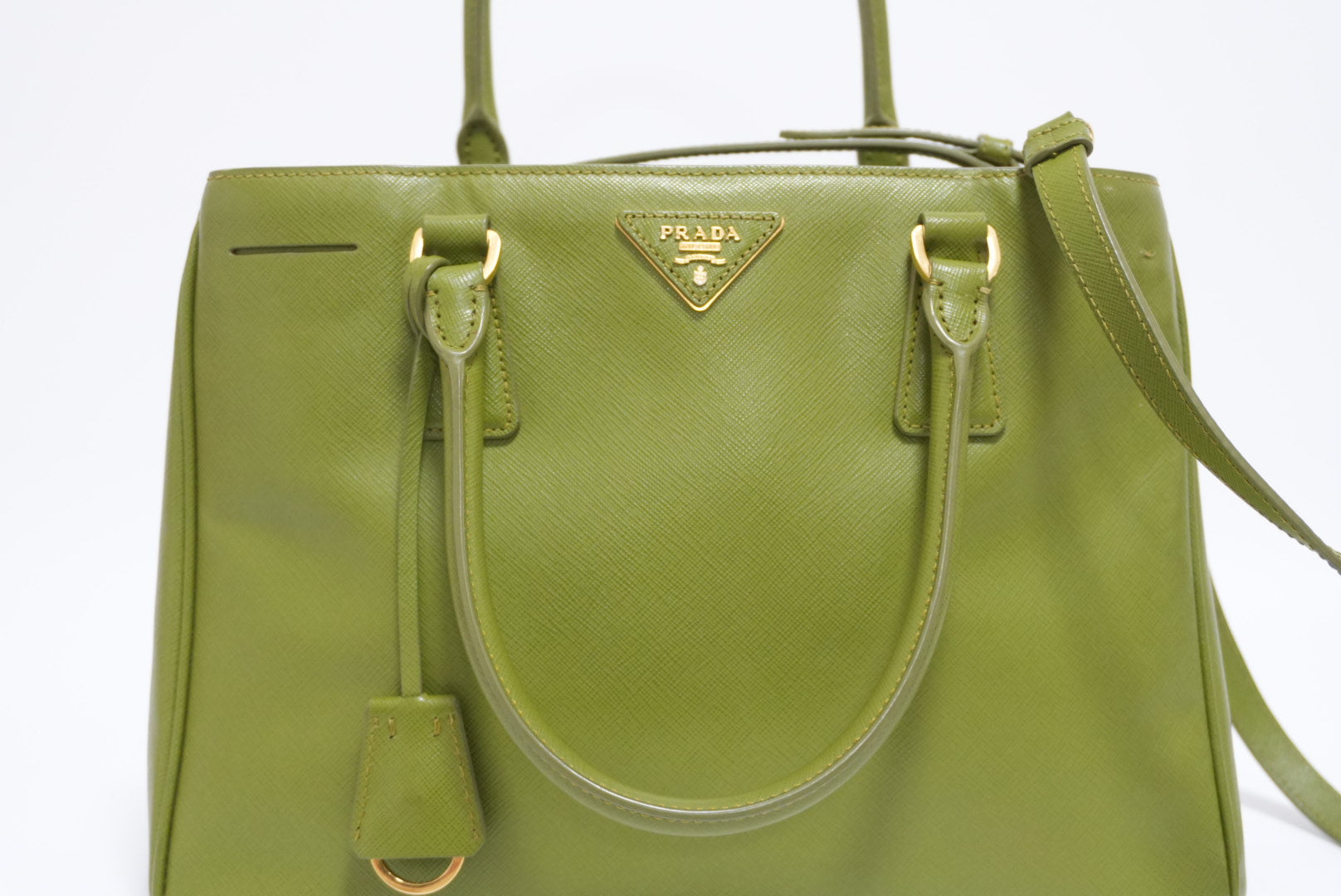 Prada Galleria Saffiano Two Way Shoulder Bag Used