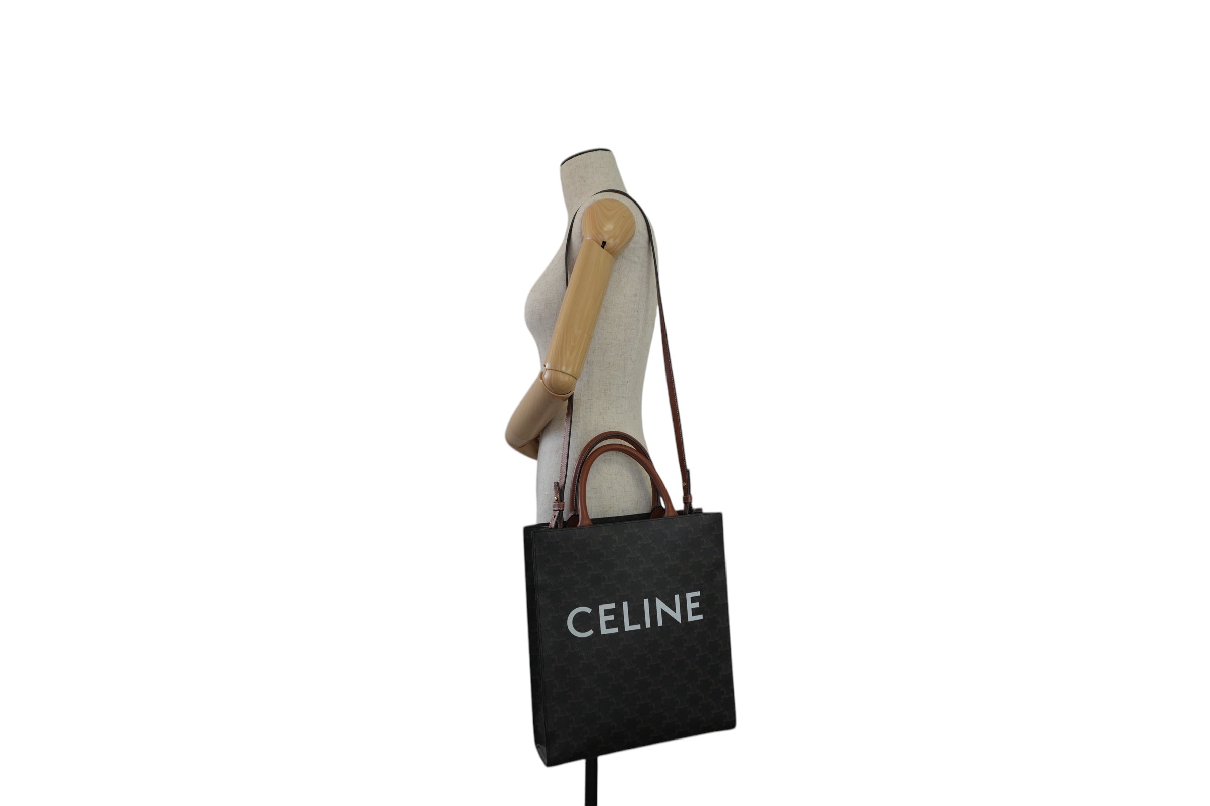 Celine Cabas Vertical Bag Used