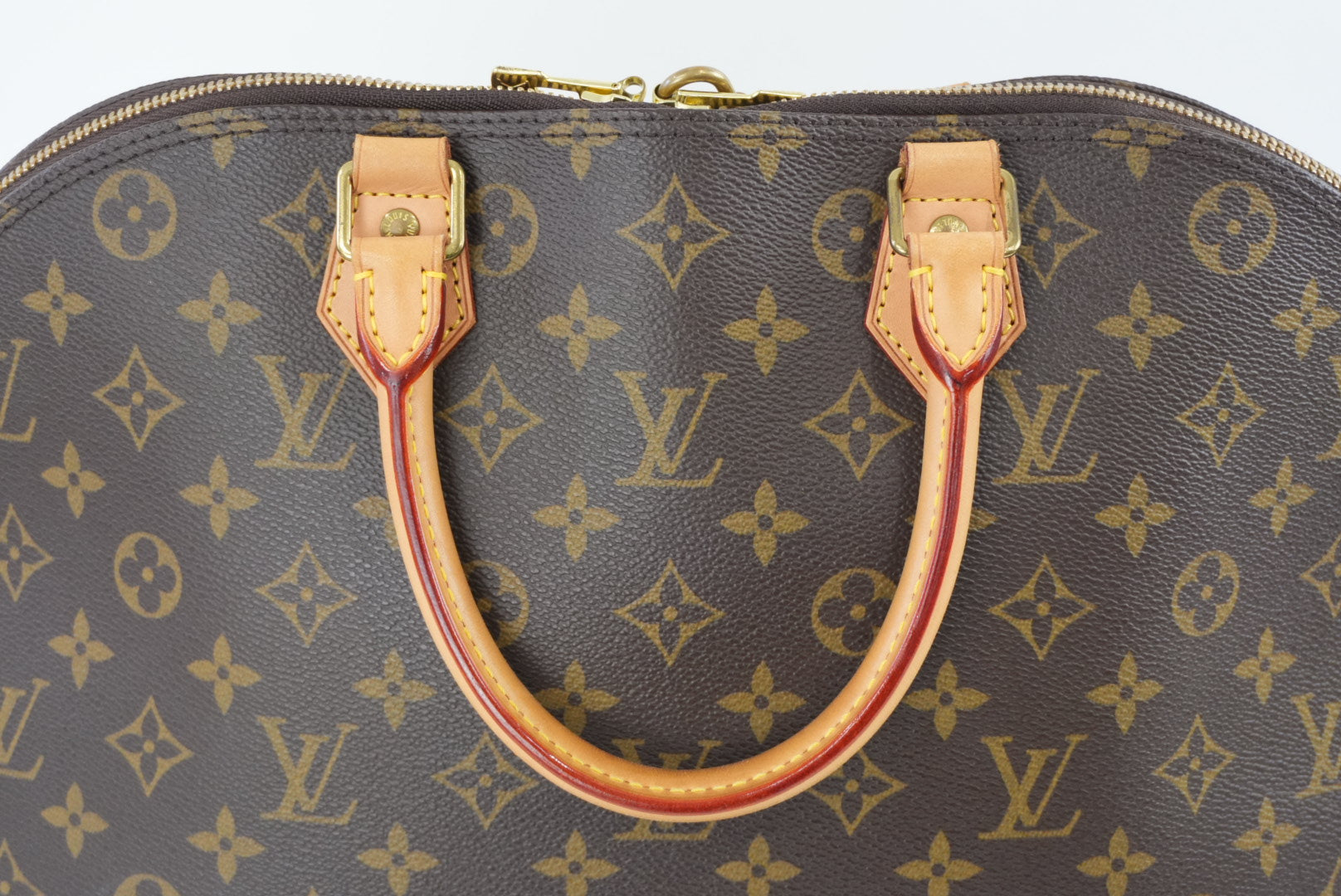 Louis Vuitton Alma GM Monogram Handbag Used