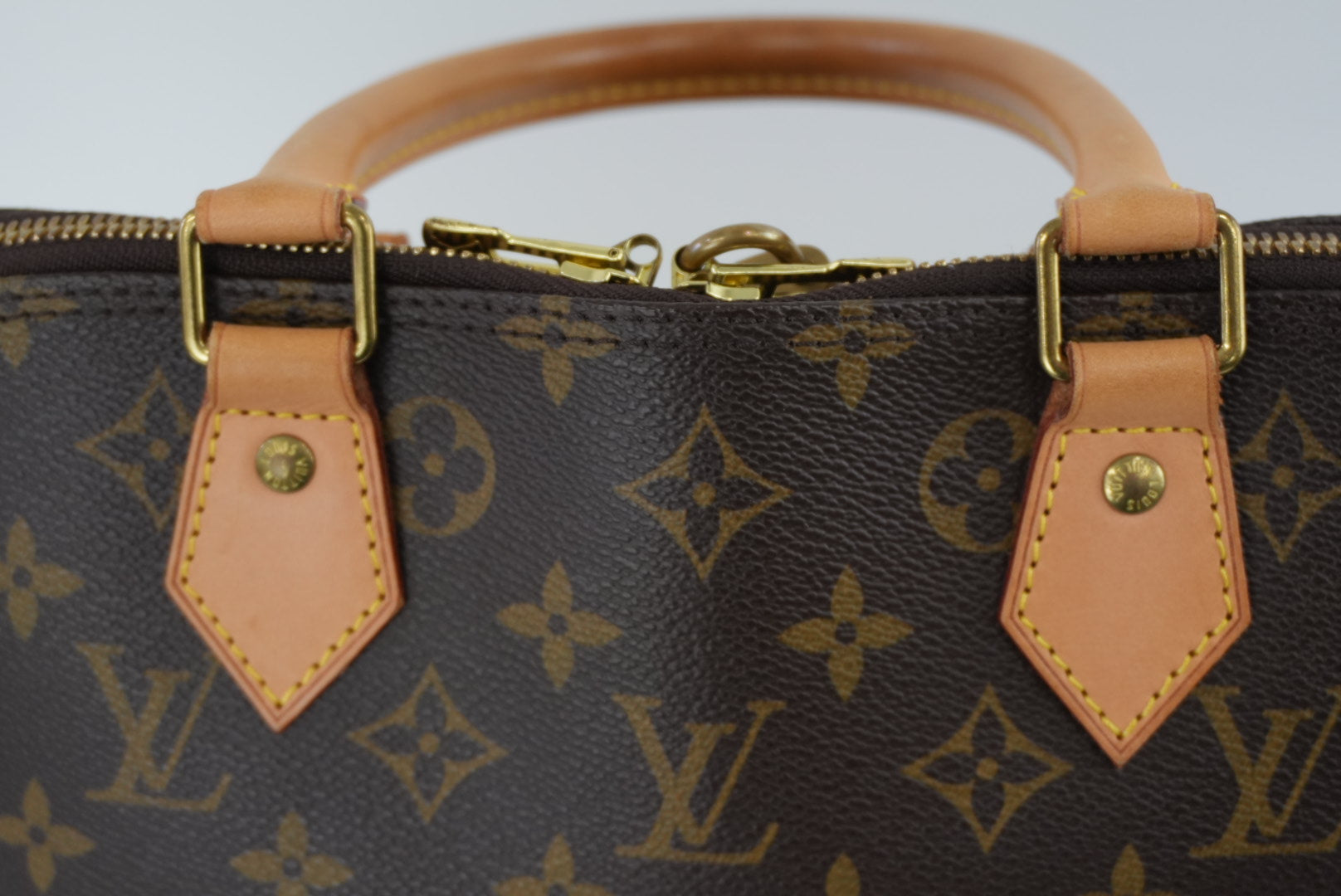 Louis Vuitton Alma GM Monogram Handbag Used