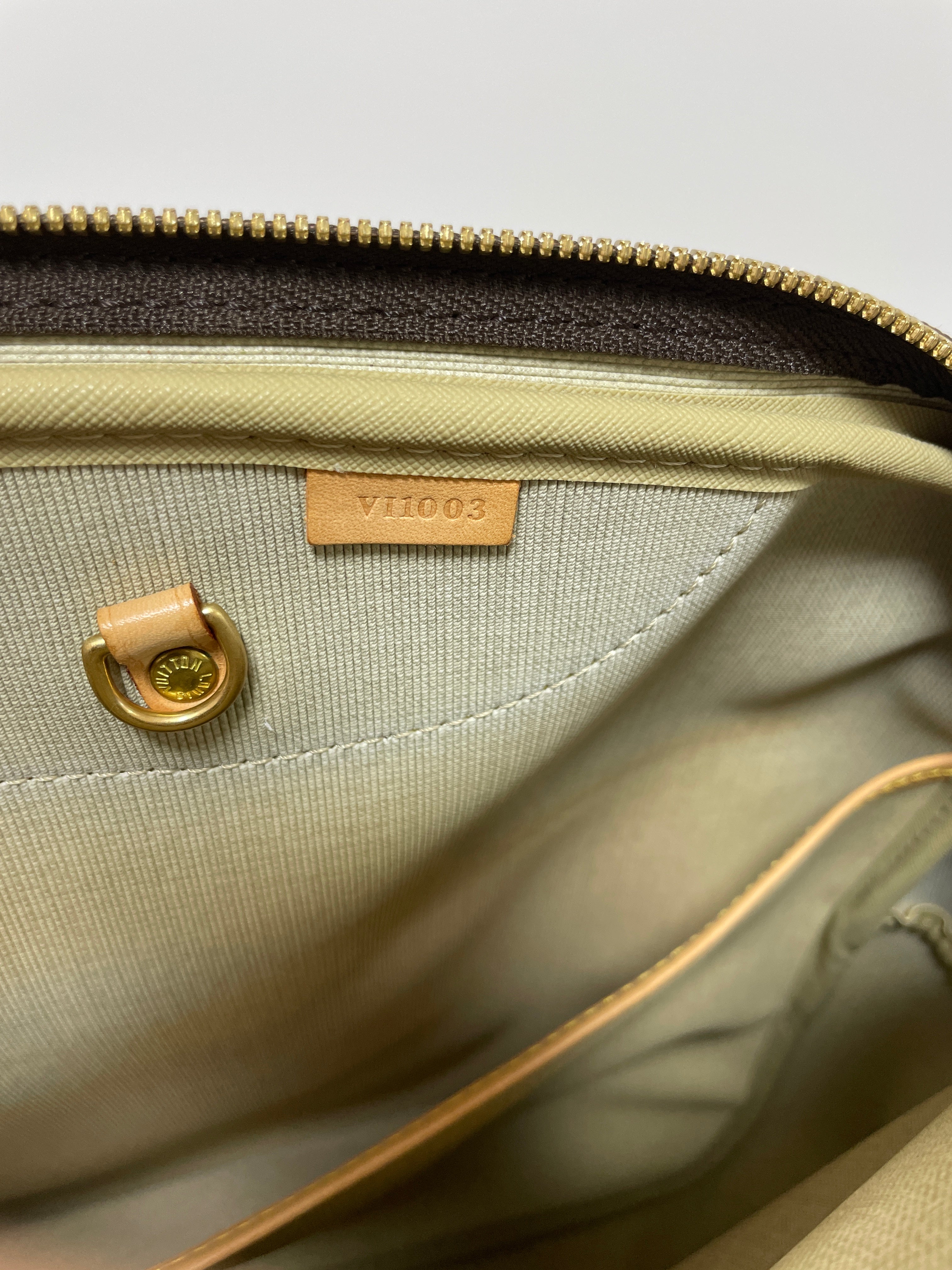 Louis Vuitton Alize Travel Bag Used