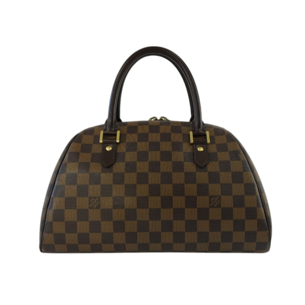 Louis Vuitton Damier Ebene Ribera MM Handbag Used