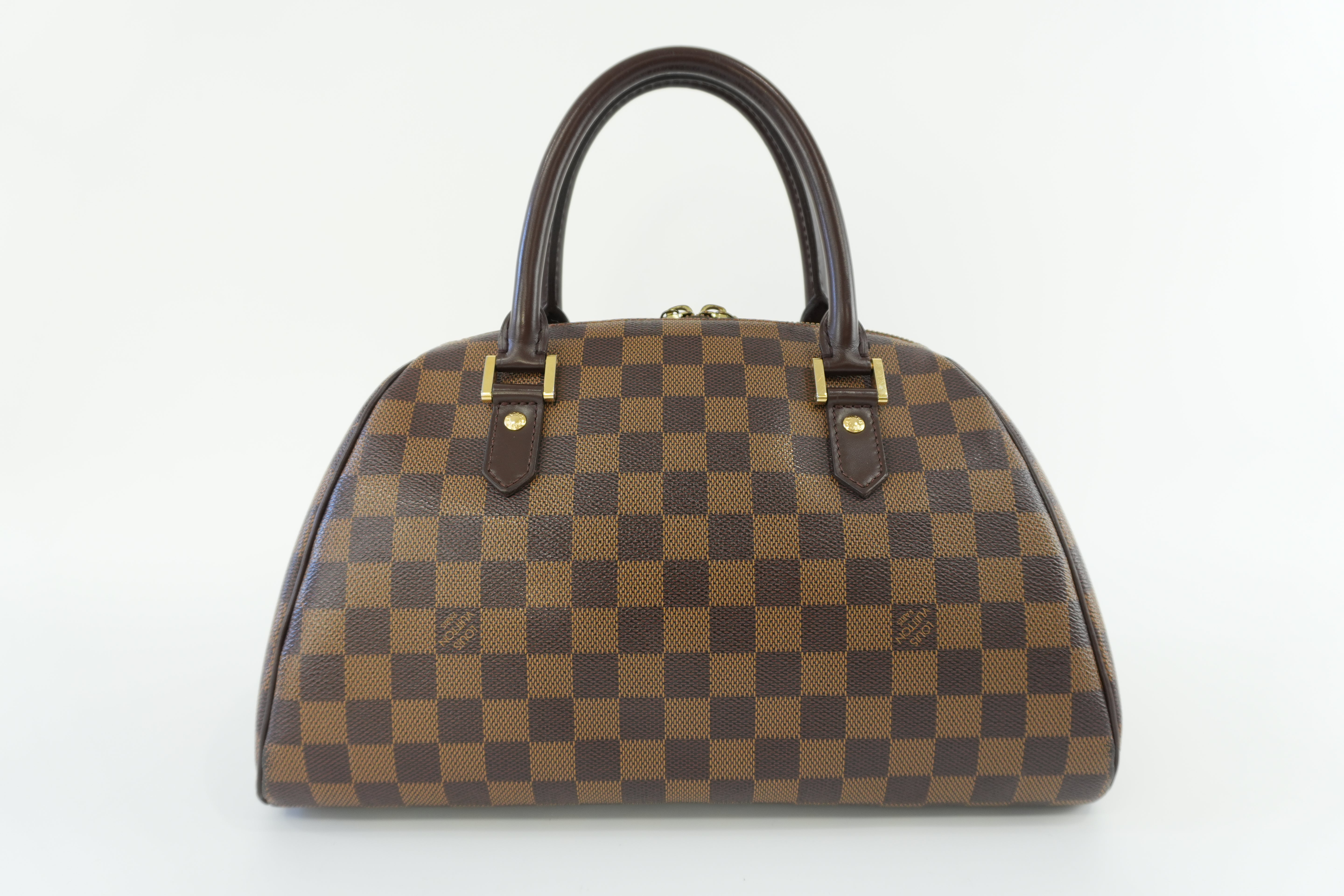 Louis Vuitton Damier Ebene Ribera MM Handbag Used