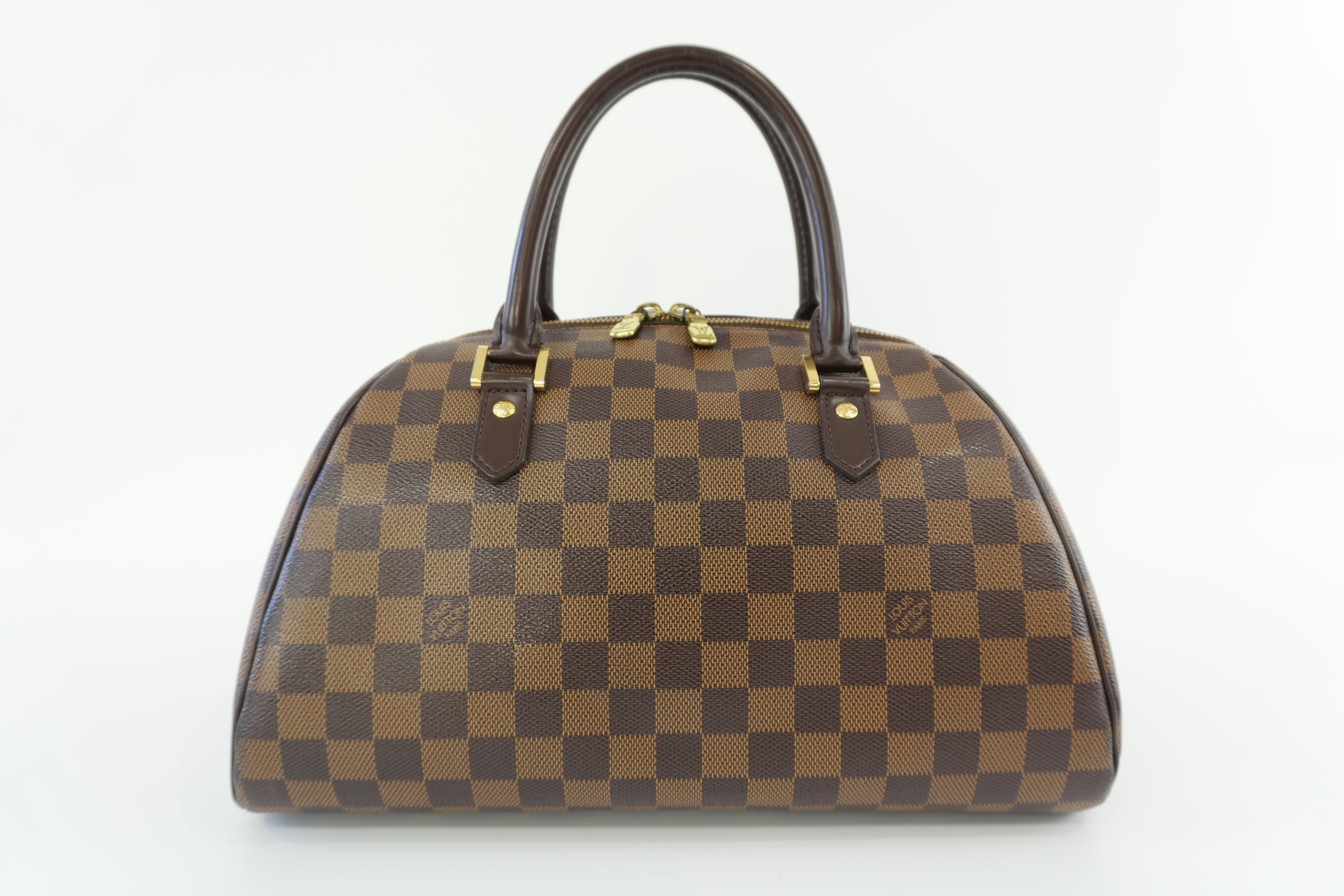 Louis Vuitton Damier Ebene Ribera MM Handbag Used