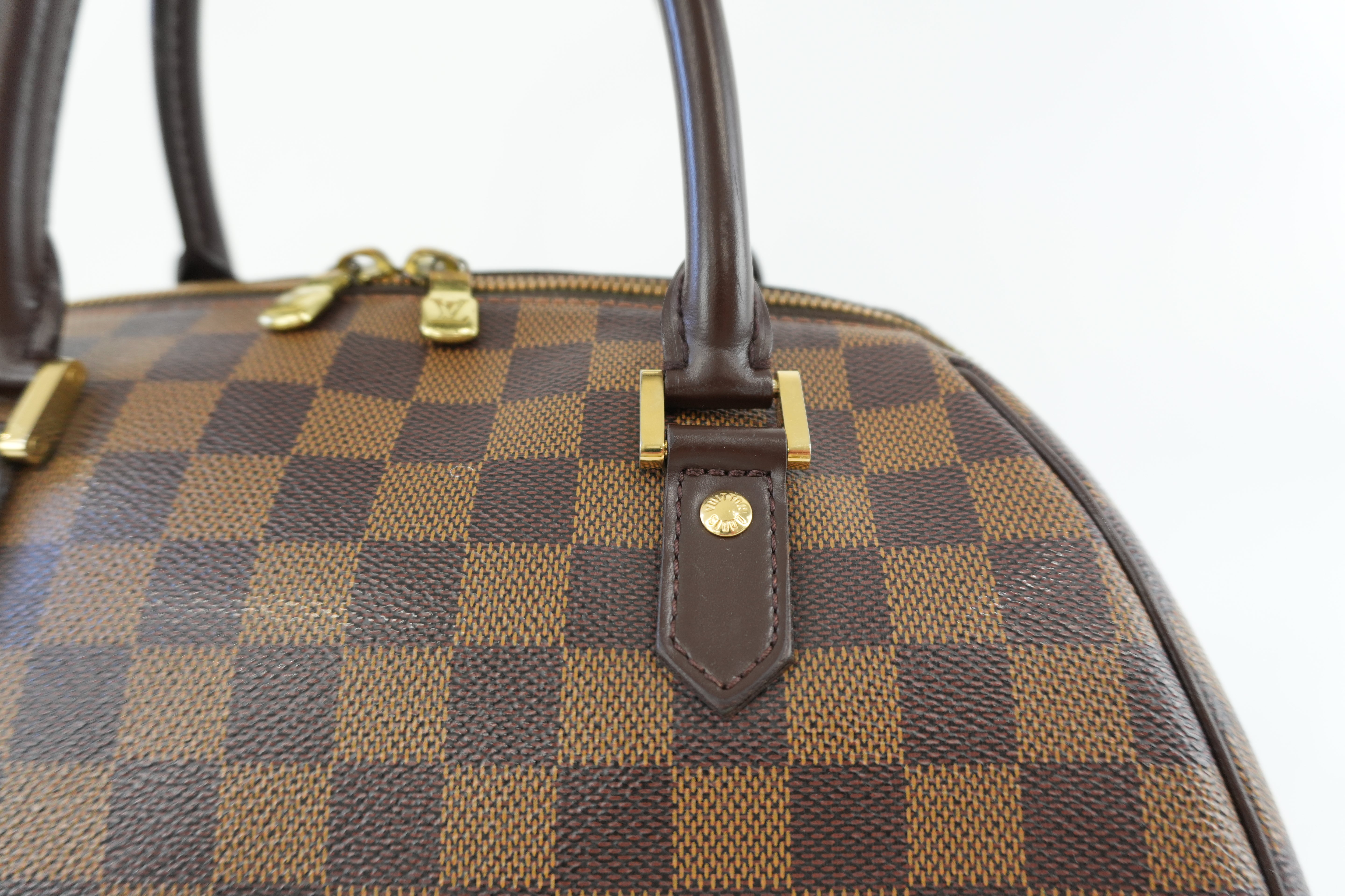 Louis Vuitton Damier Ebene Ribera MM Handbag Used