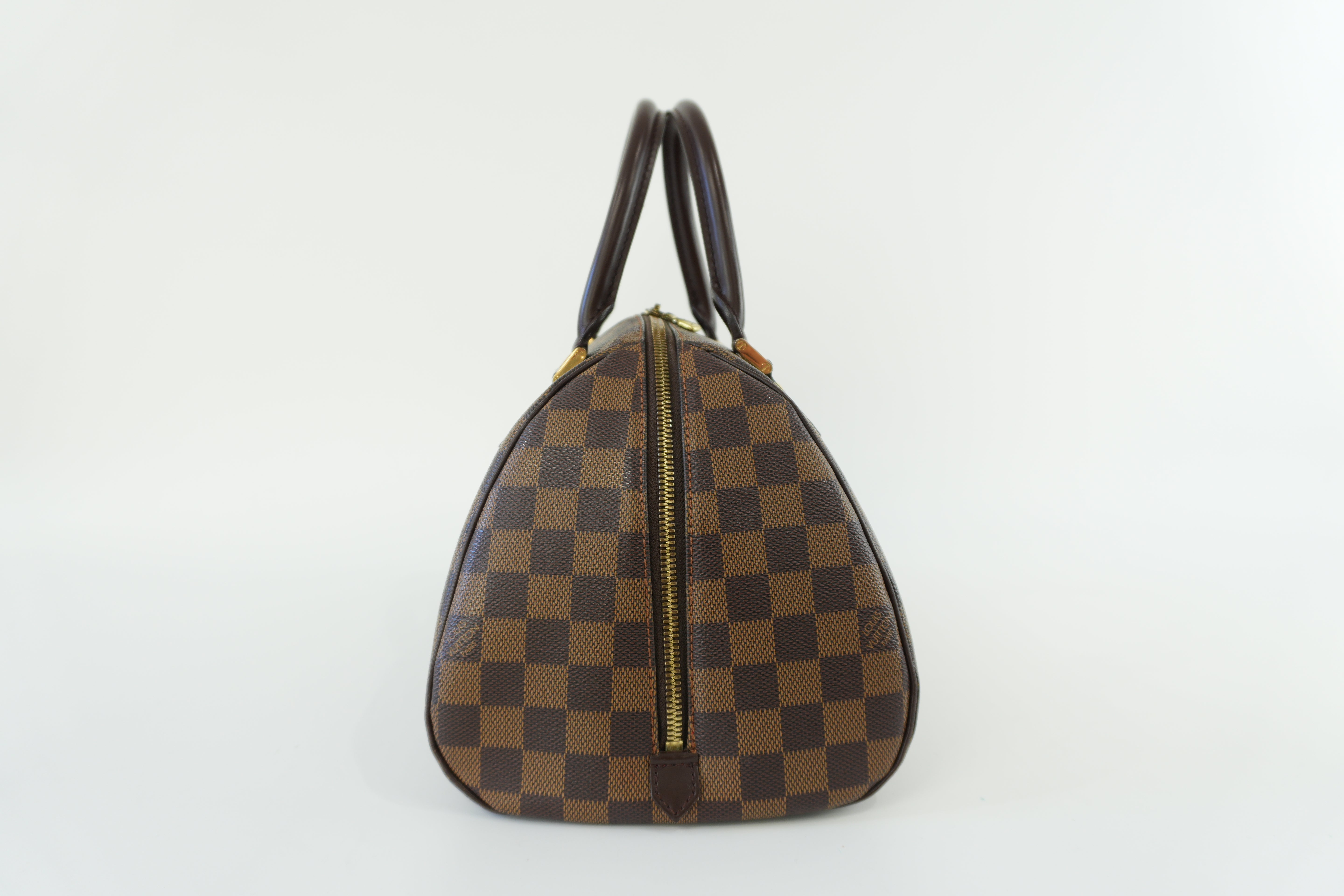 Louis Vuitton Damier Ebene Ribera MM Handbag Used