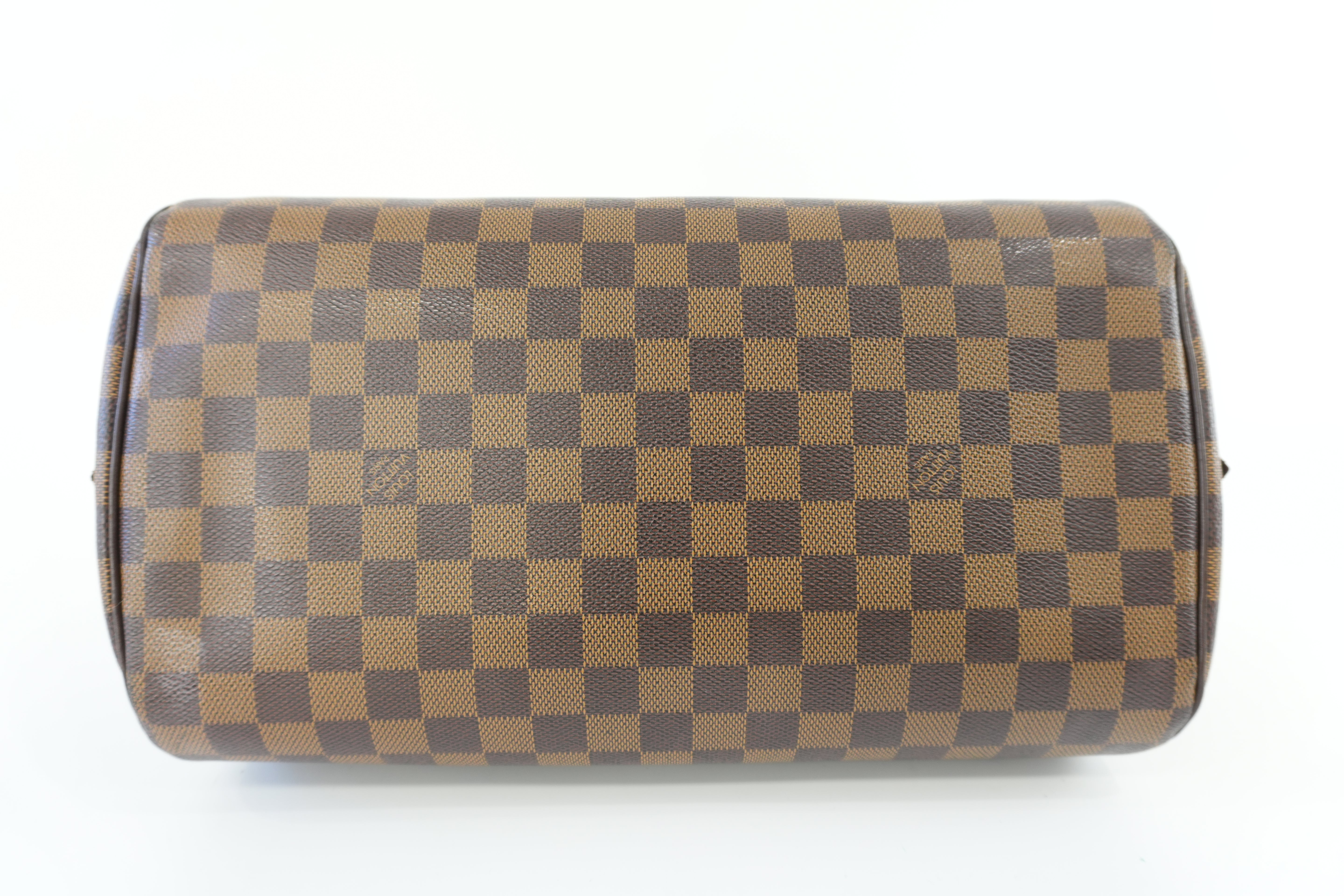 Louis Vuitton Damier Ebene Ribera MM Handbag Used