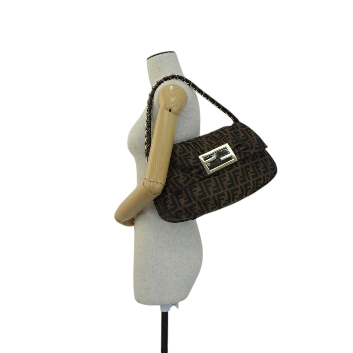 Fendi Zucca Shoulder Bag Used