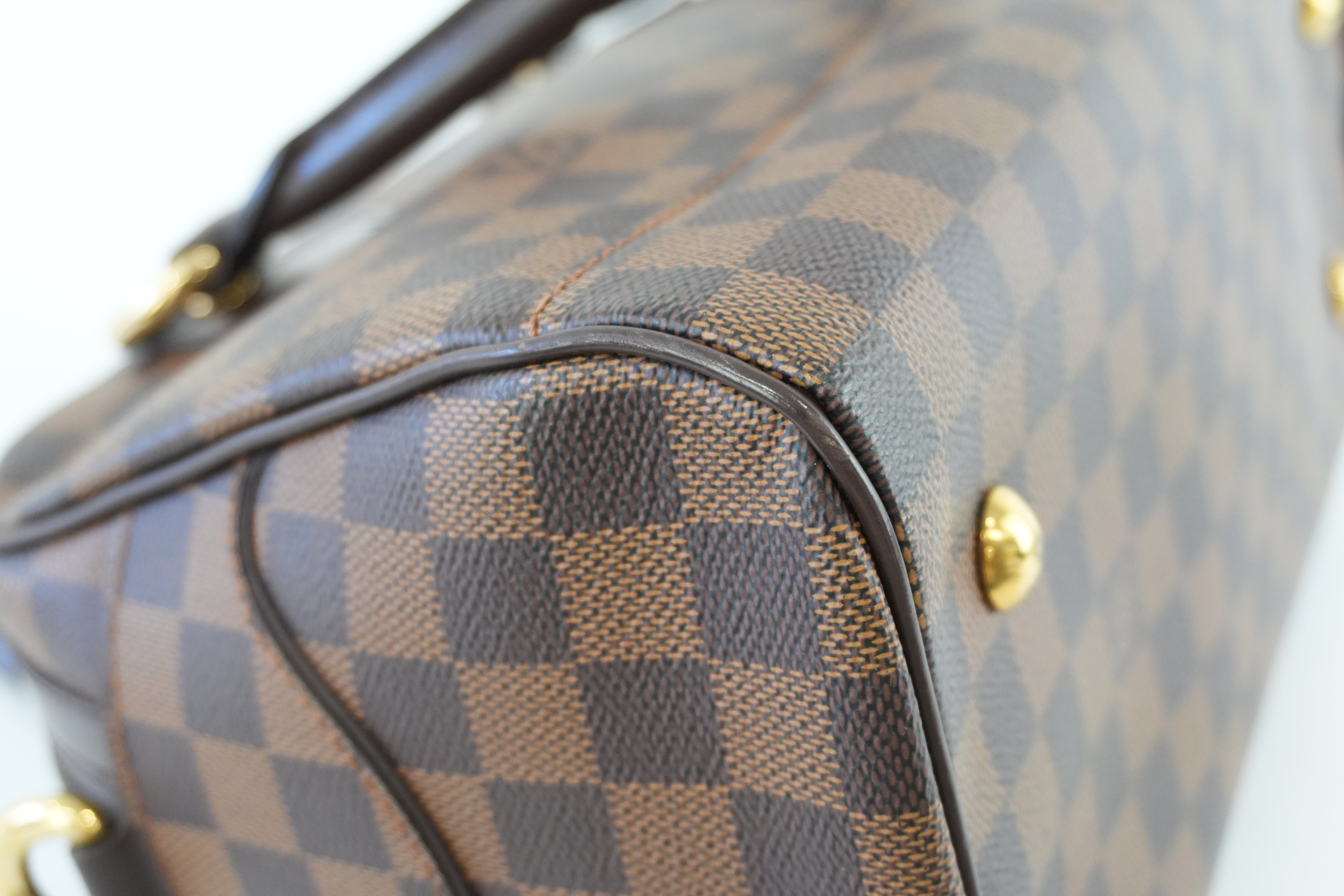 Louis Vuitton Damier Ebene Duomo PM Handbag Used