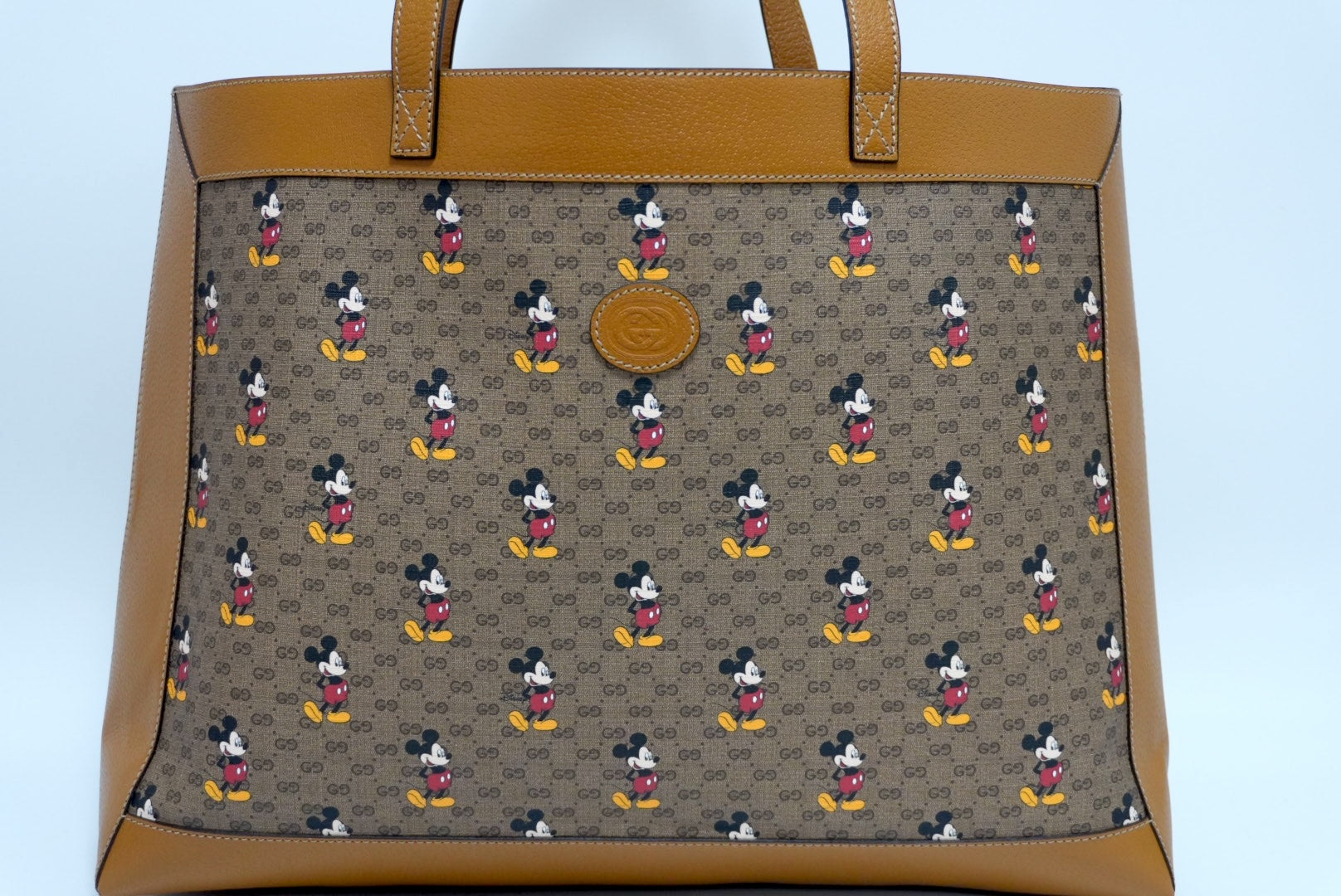 Gucci Disney Mickey Tote Bag Used