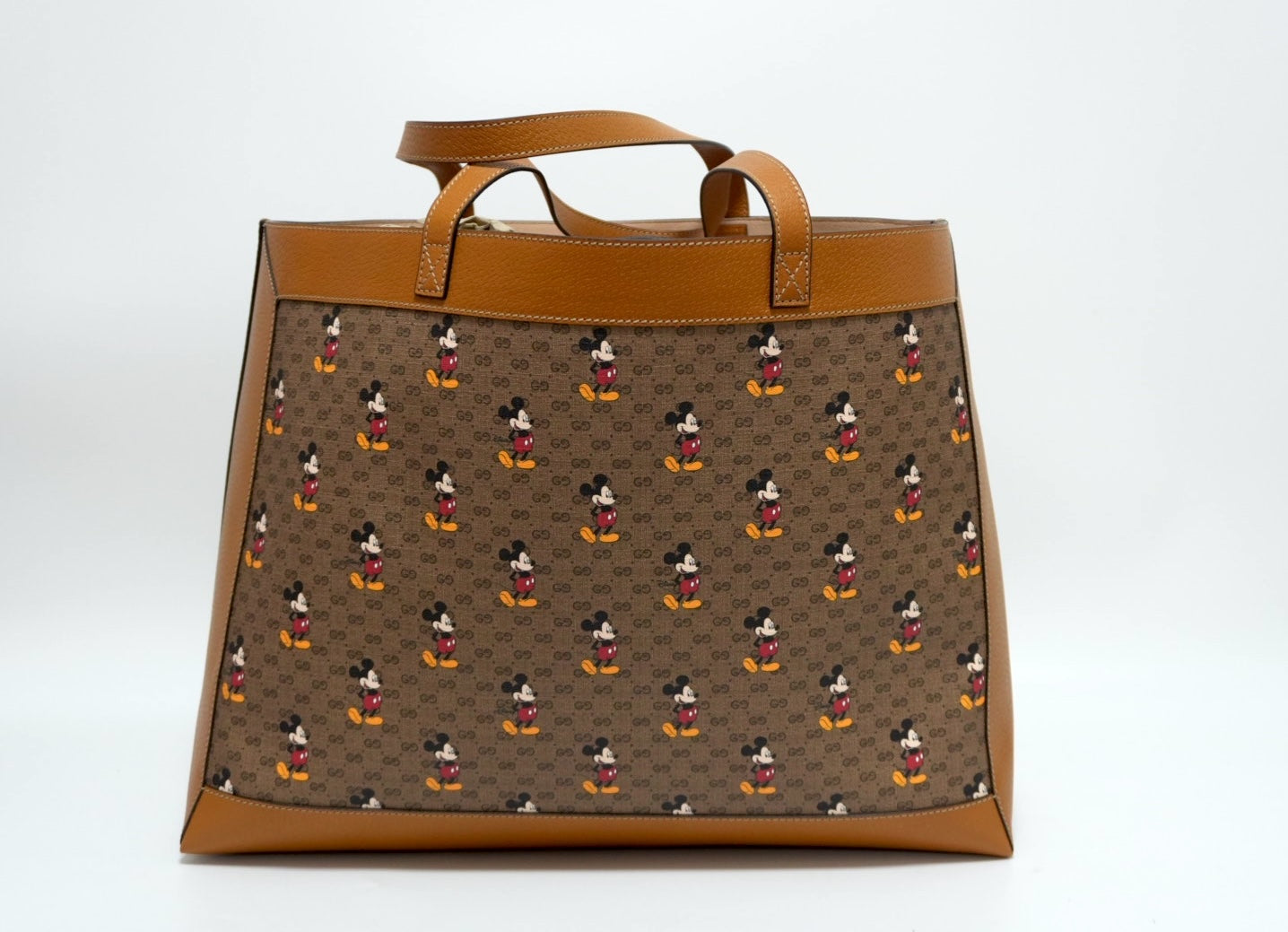 Gucci Disney Mickey Tote Bag Used