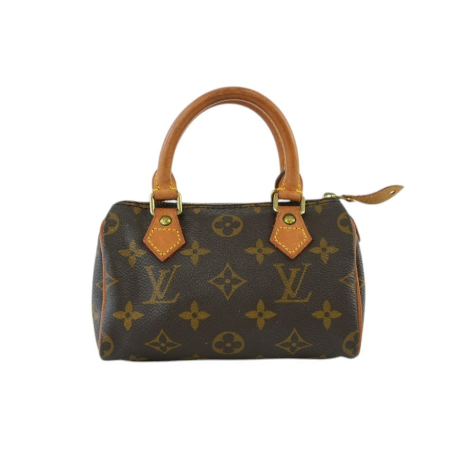 Louis Vuitton Monogram Mini Speedy Handbag Used