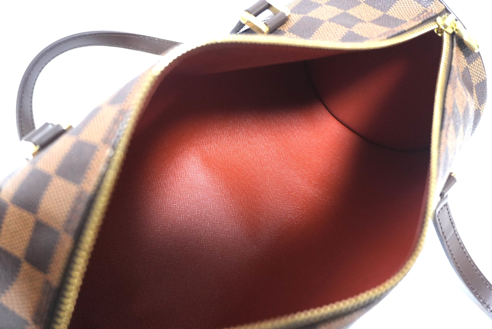 Louis Vuitton Papillon 30 Damier Ebene Handbag Used (8948)