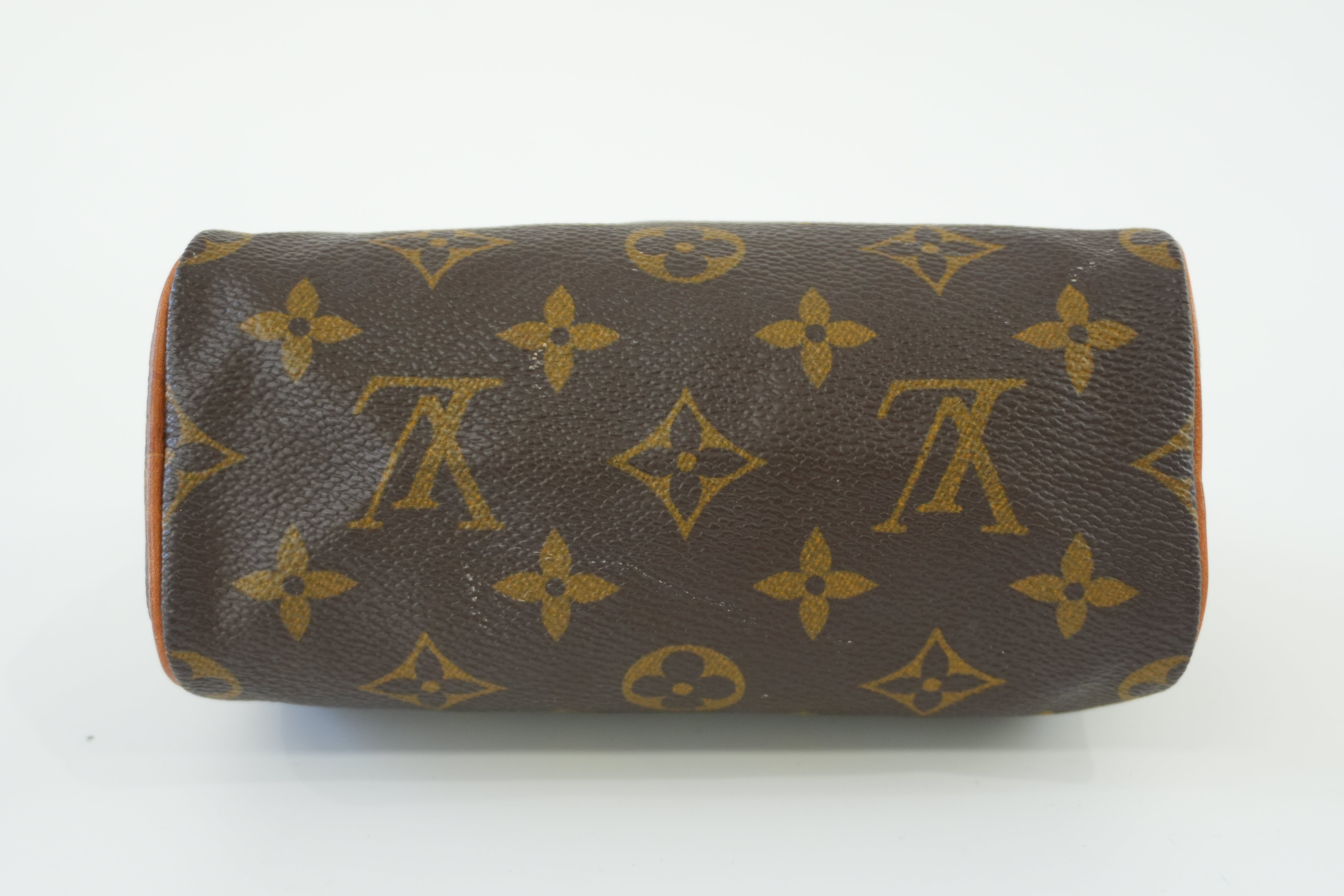 Louis Vuitton Monogram Mini Speedy Handbag Used