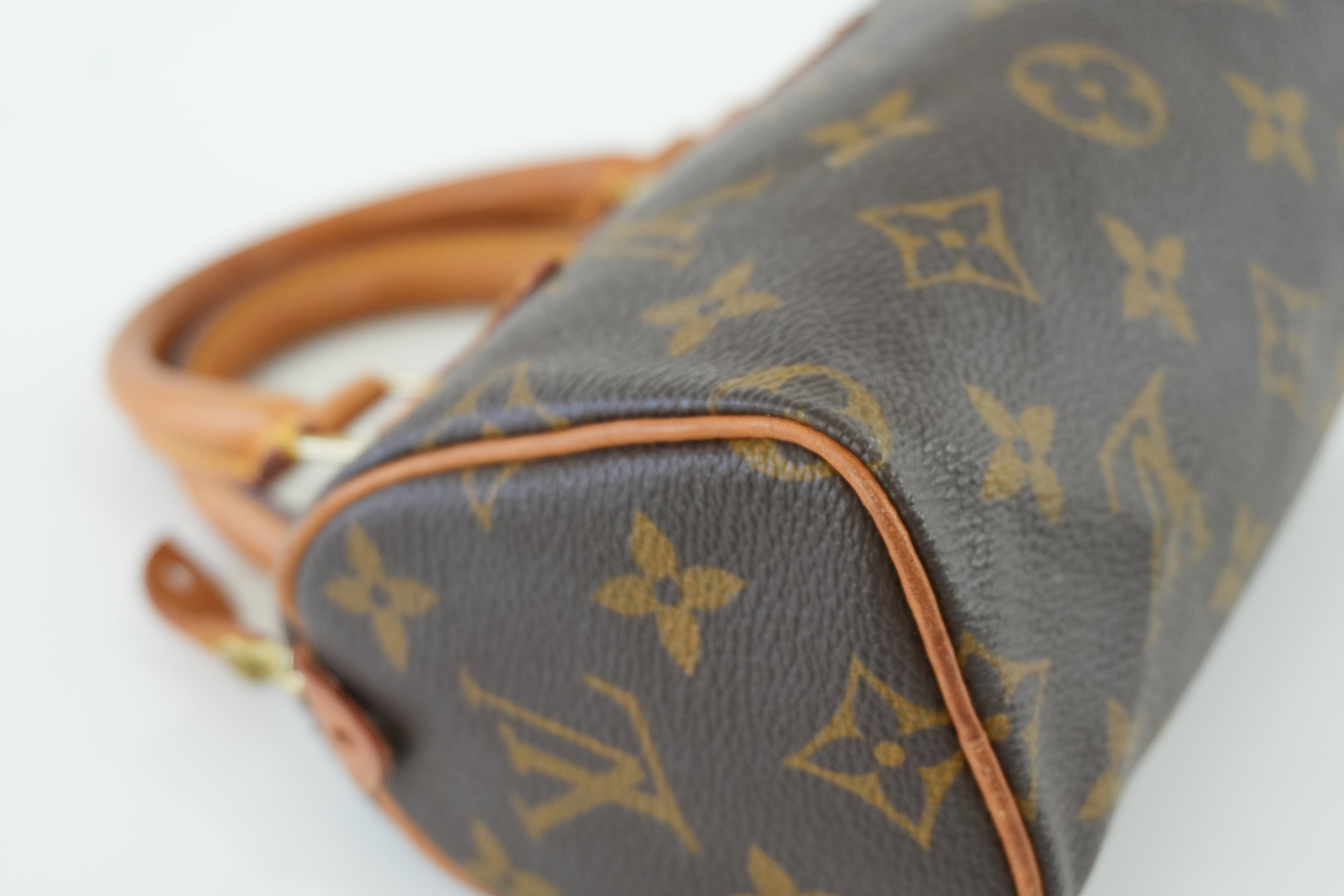 Louis Vuitton Monogram Mini Speedy Handbag Used