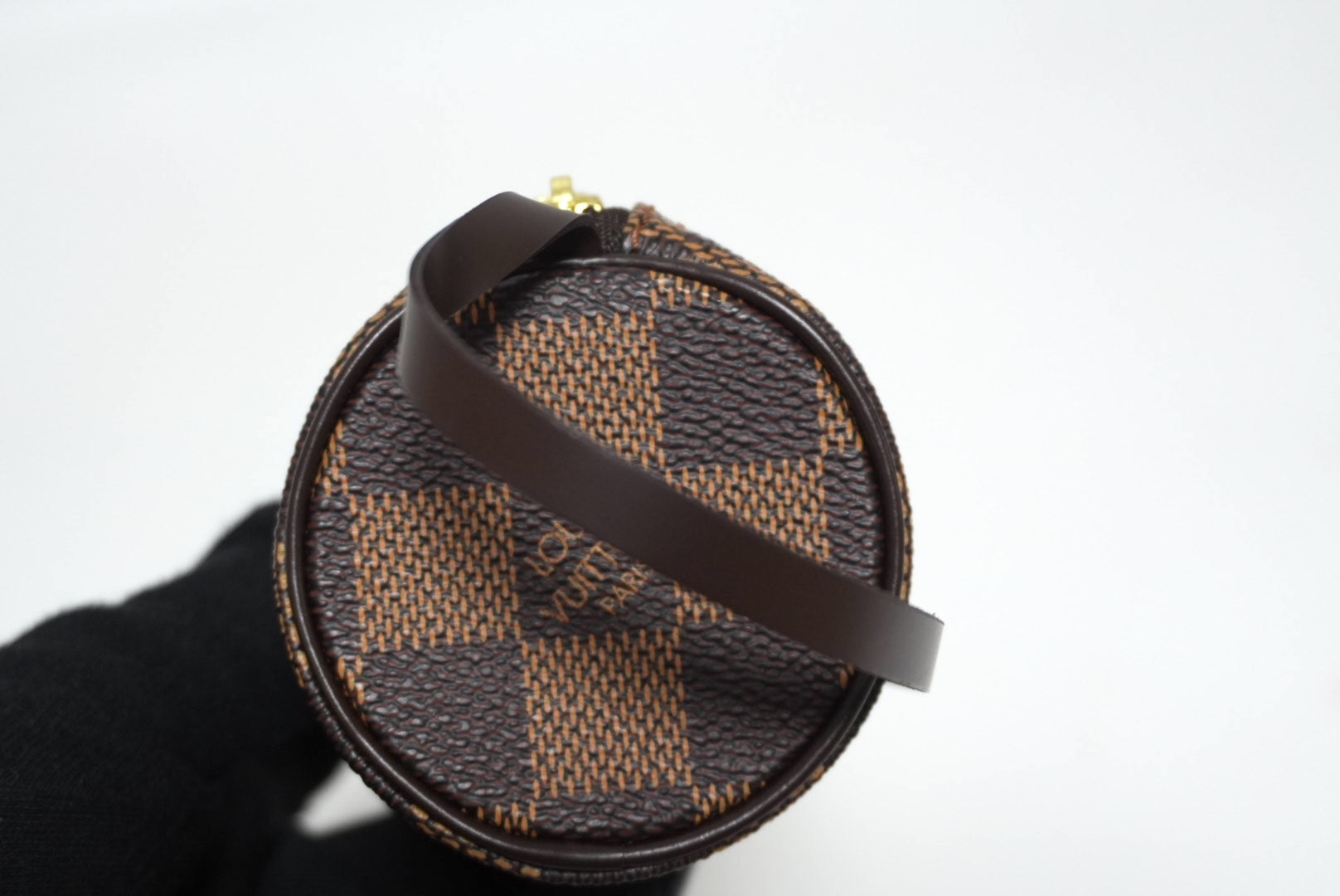 Louis Vuitton Papillon 30 Damier Ebene Handbag Used (8948)