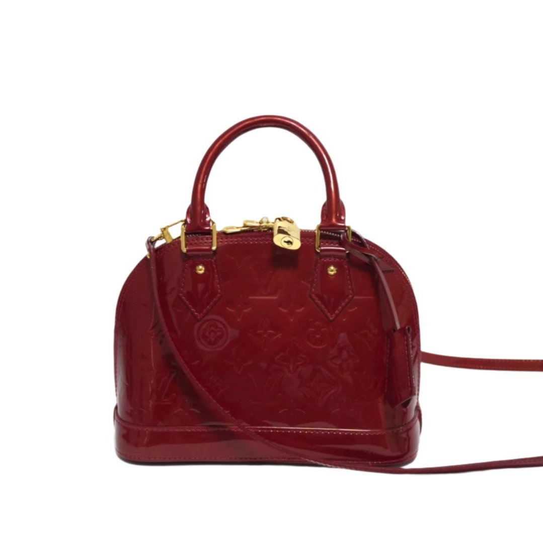 Louis Vuitton Alma BB Red Used