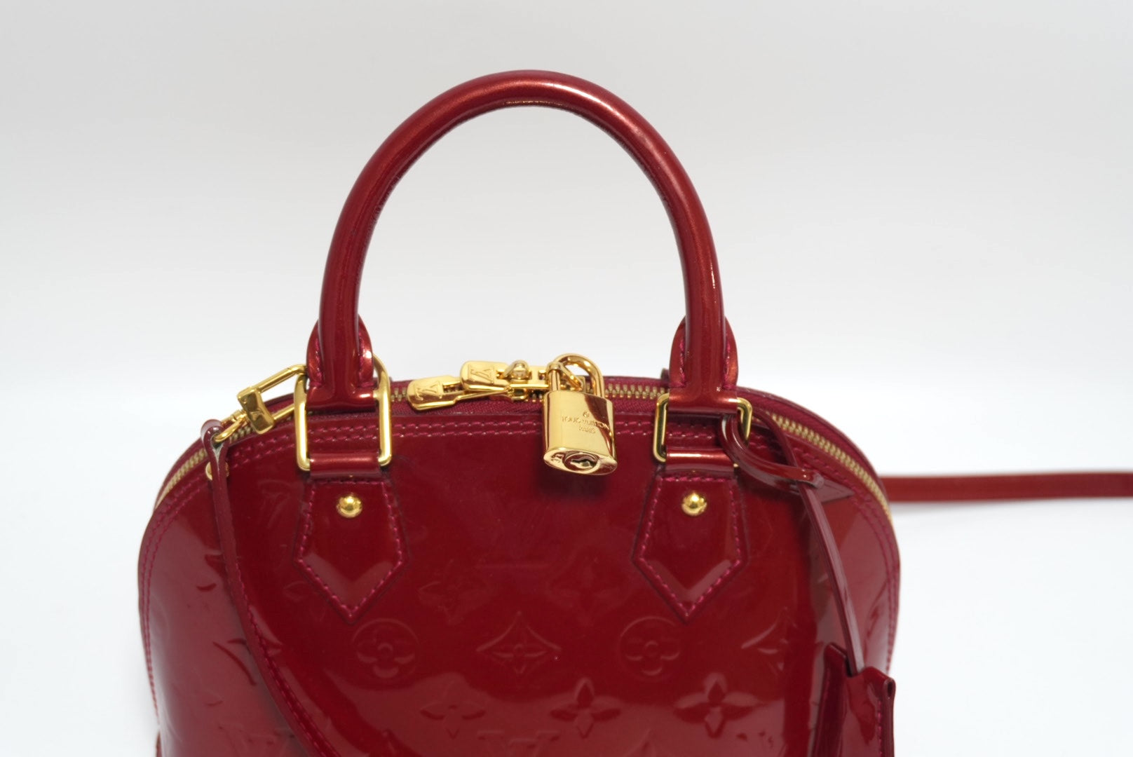 Louis Vuitton Alma BB Red Used