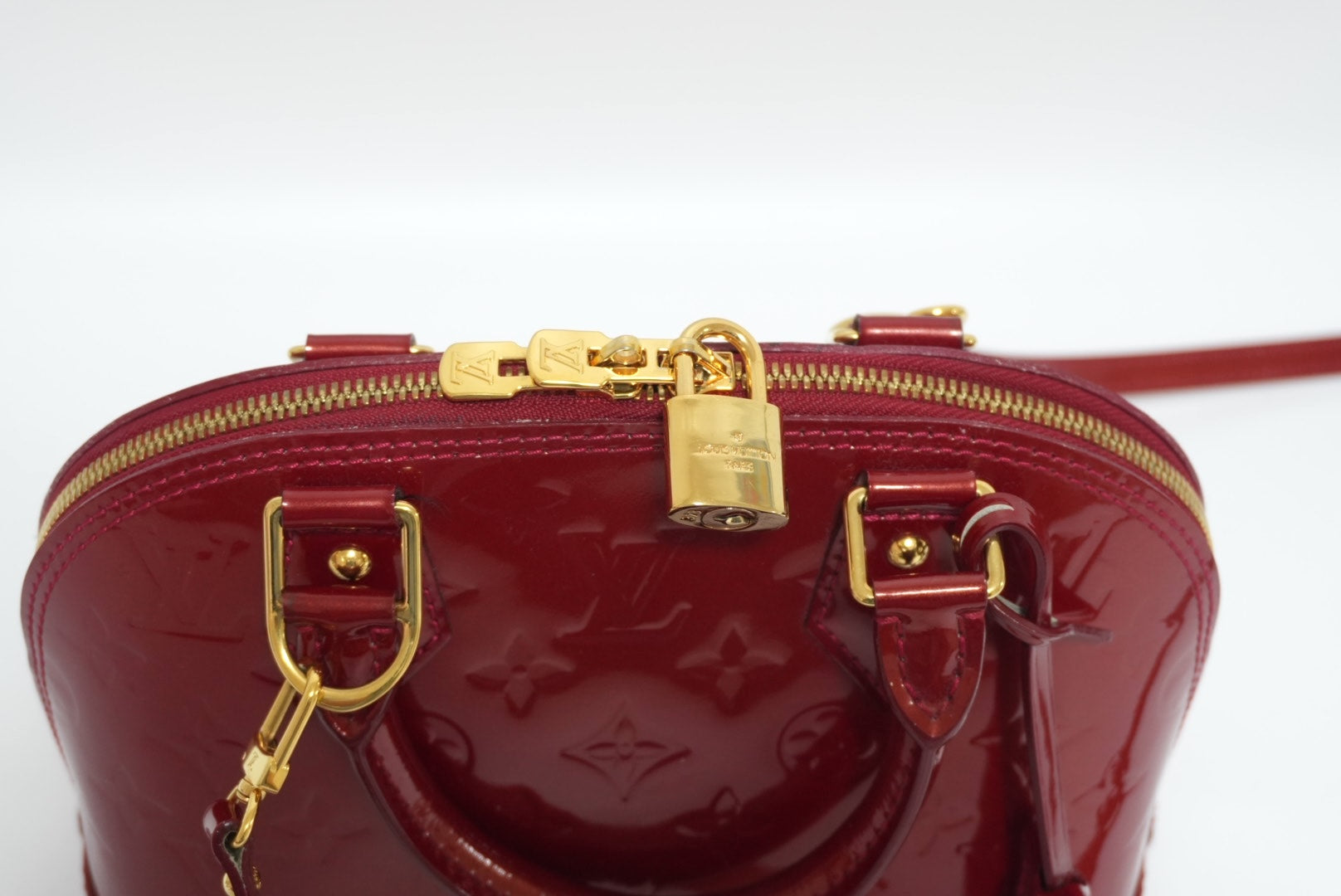 Louis Vuitton Alma BB Red Used