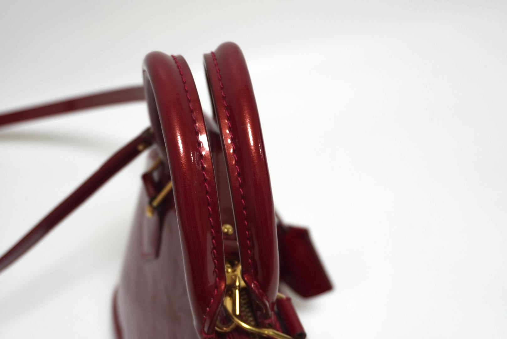 Louis Vuitton Alma BB Red Used