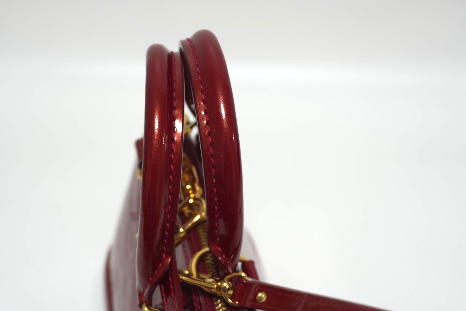 Louis Vuitton Alma BB Red Used