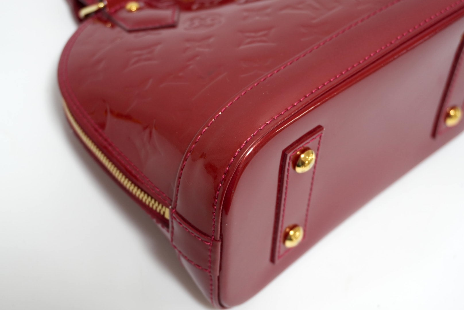 Louis Vuitton Alma BB Red Used