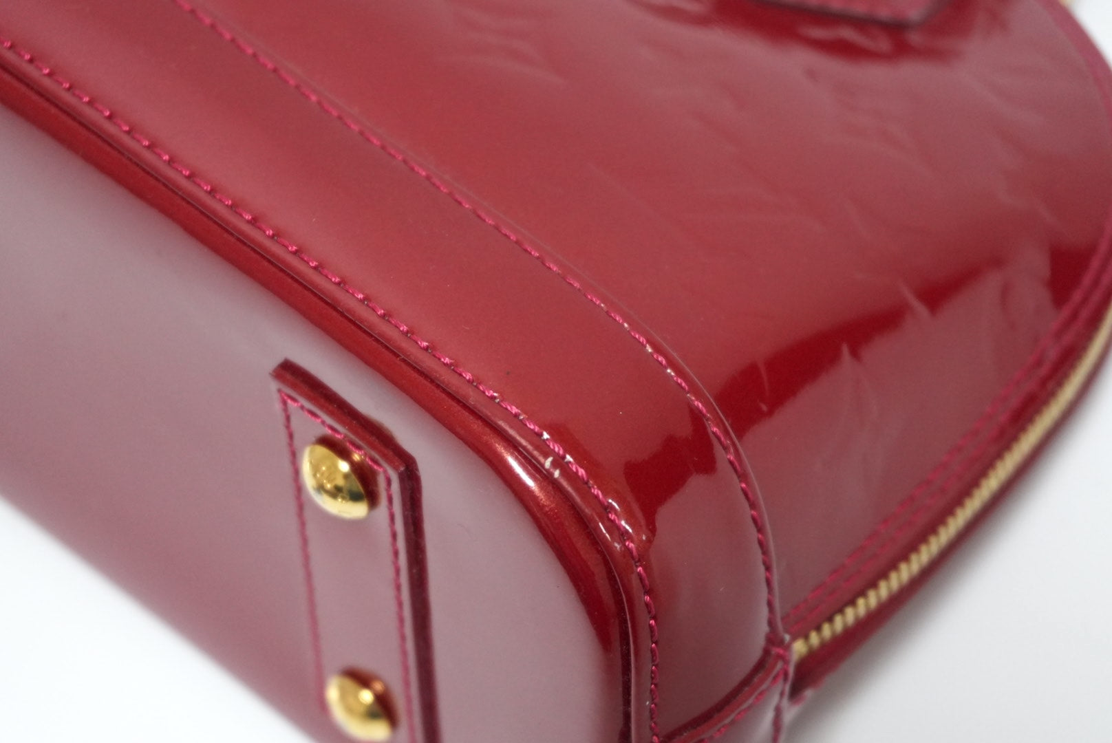 Louis Vuitton Alma BB Red Used