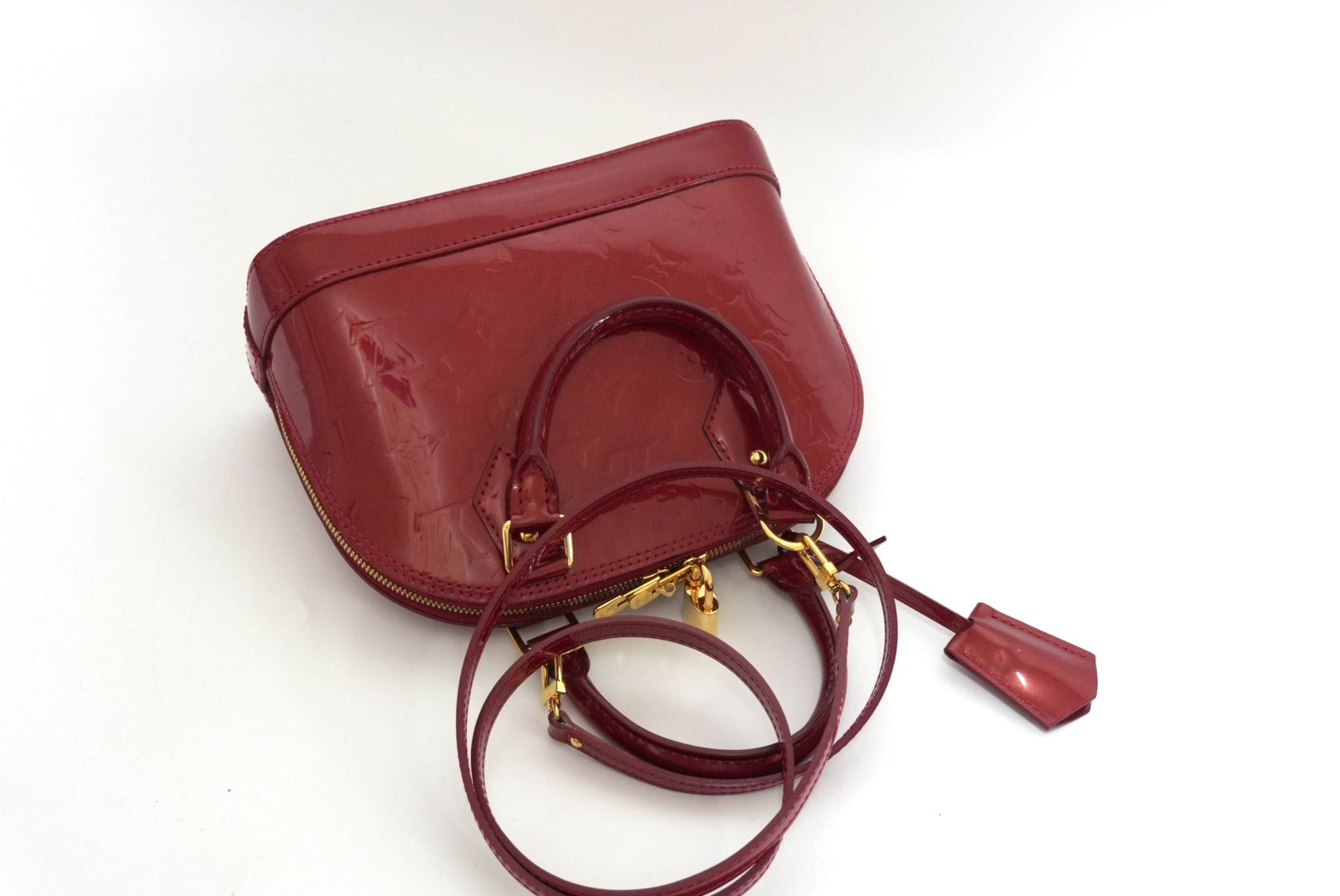 Louis Vuitton Alma BB Red Used