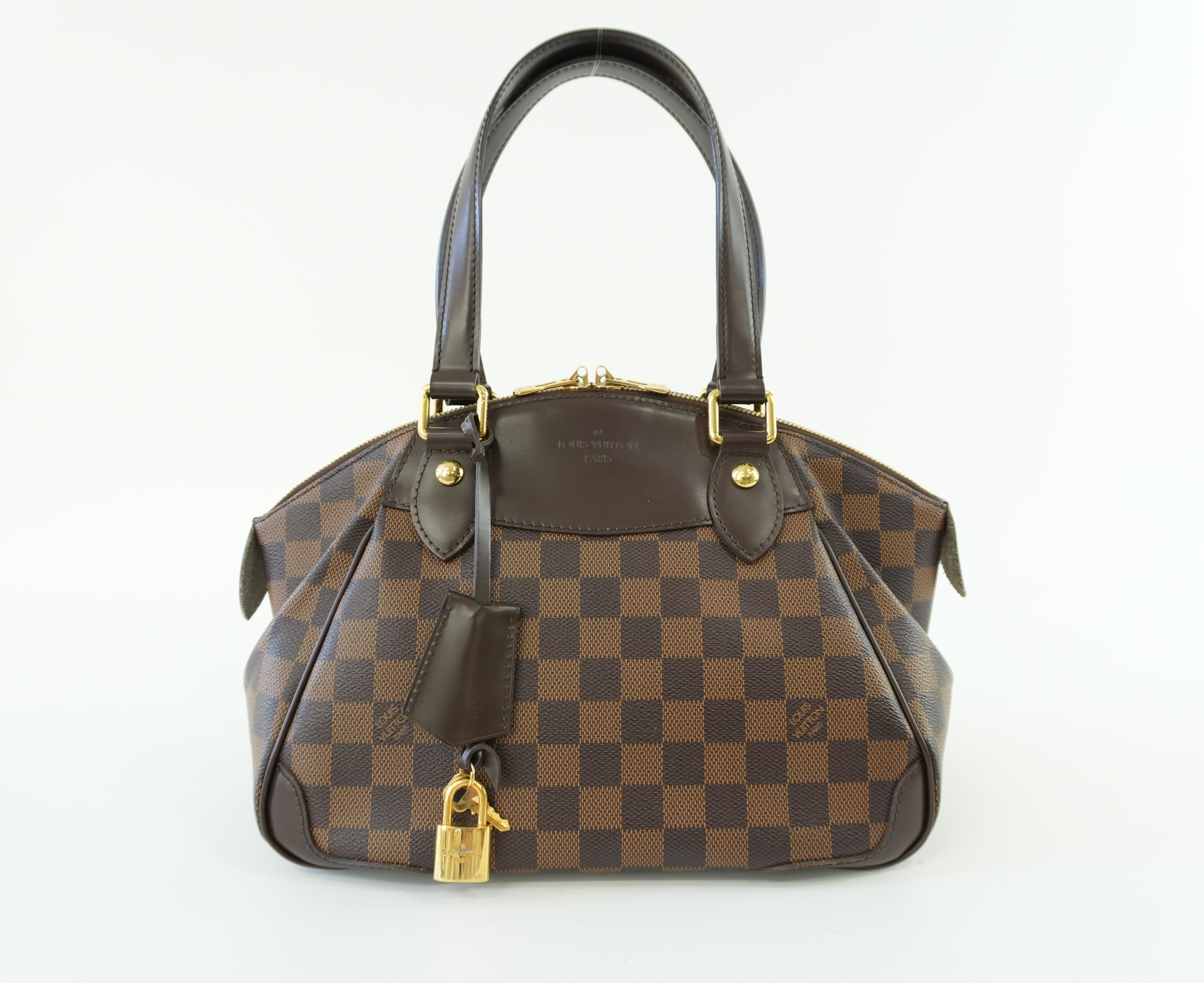 Louis Vuitton Damier Ebene Verona PM Handbag Used