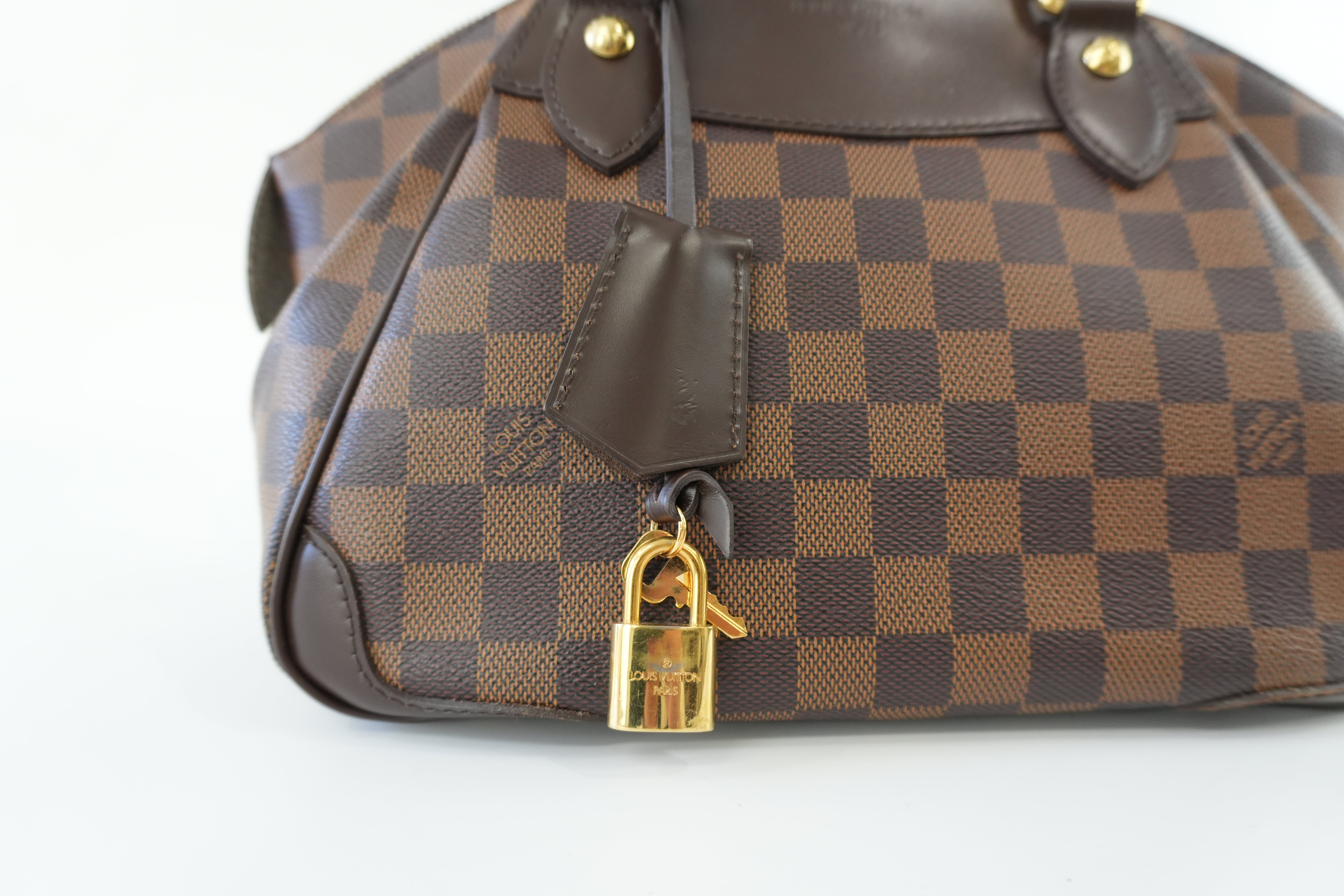 Louis Vuitton Damier Ebene Verona PM Handbag Used