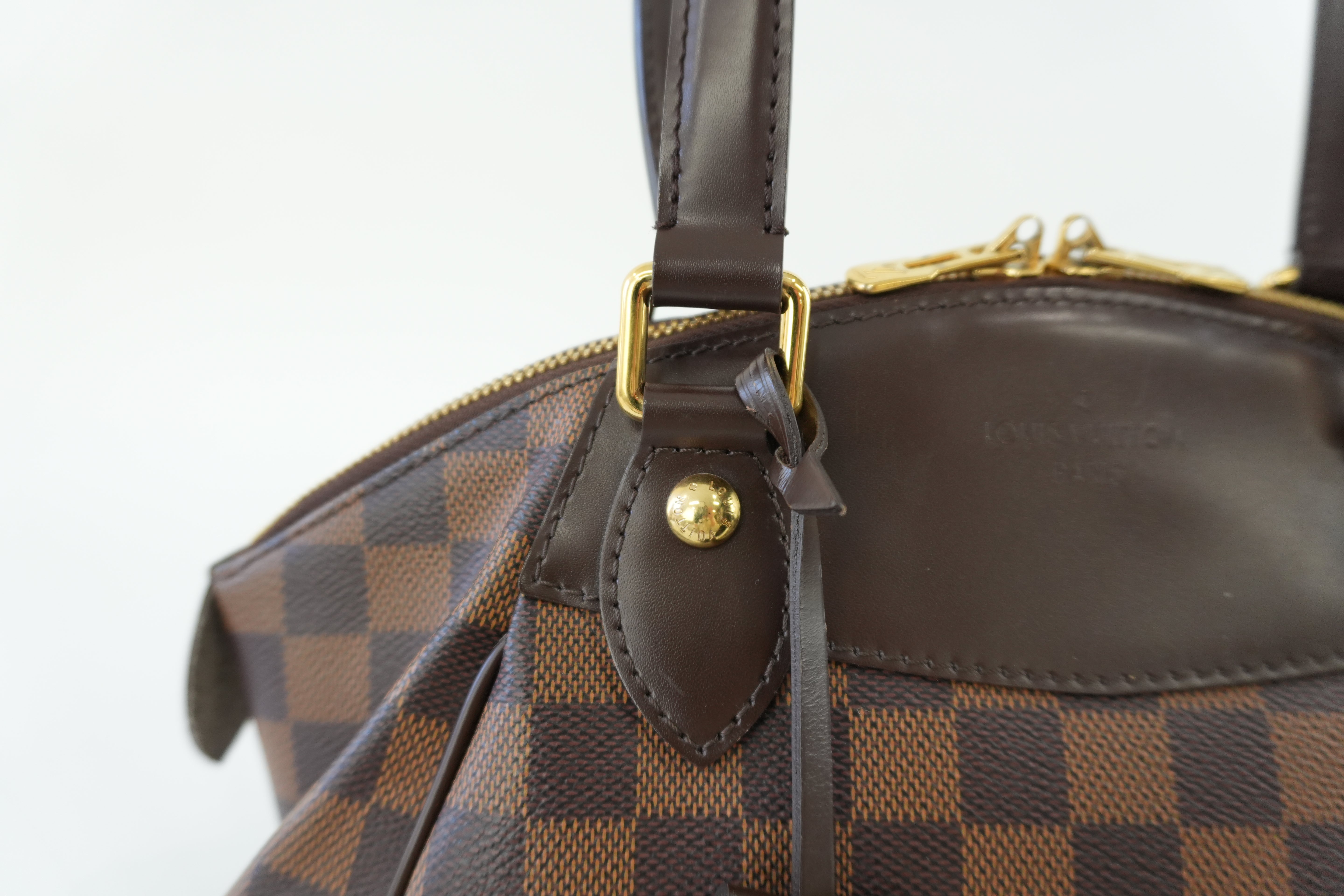 Louis Vuitton Damier Ebene Verona PM Handbag Used