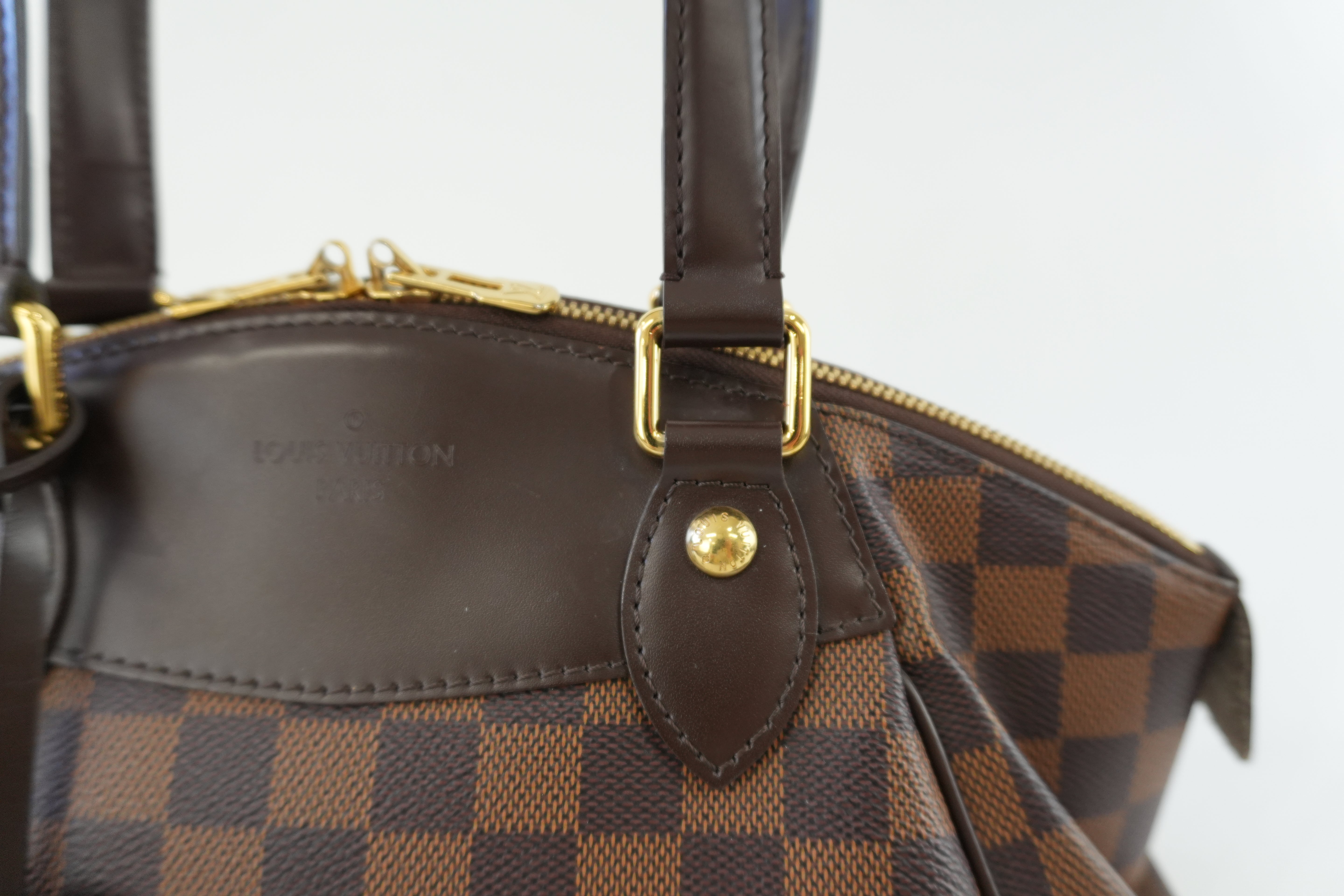 Louis Vuitton Damier Ebene Verona PM Handbag Used