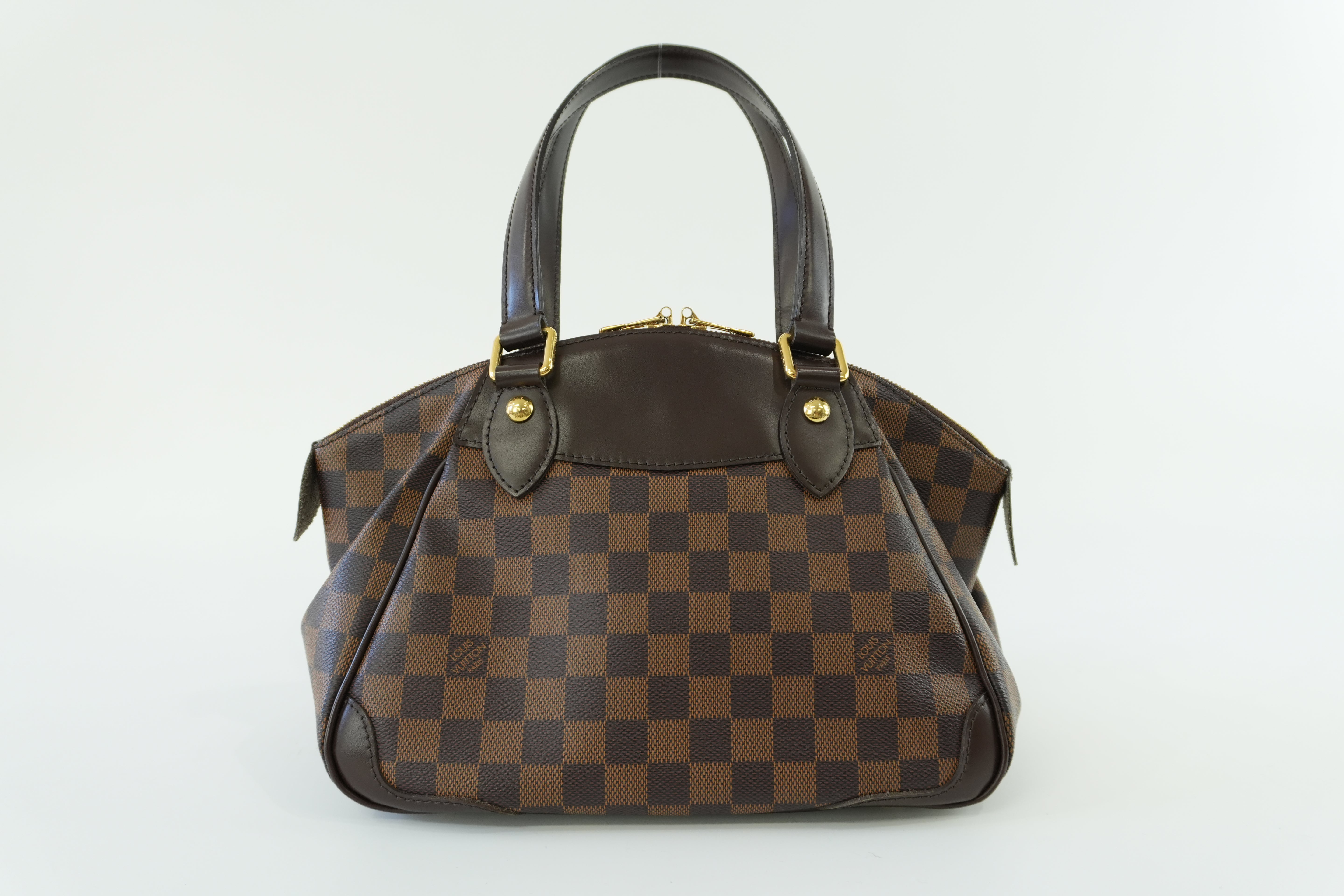 Louis Vuitton Damier Ebene Verona PM Handbag Used