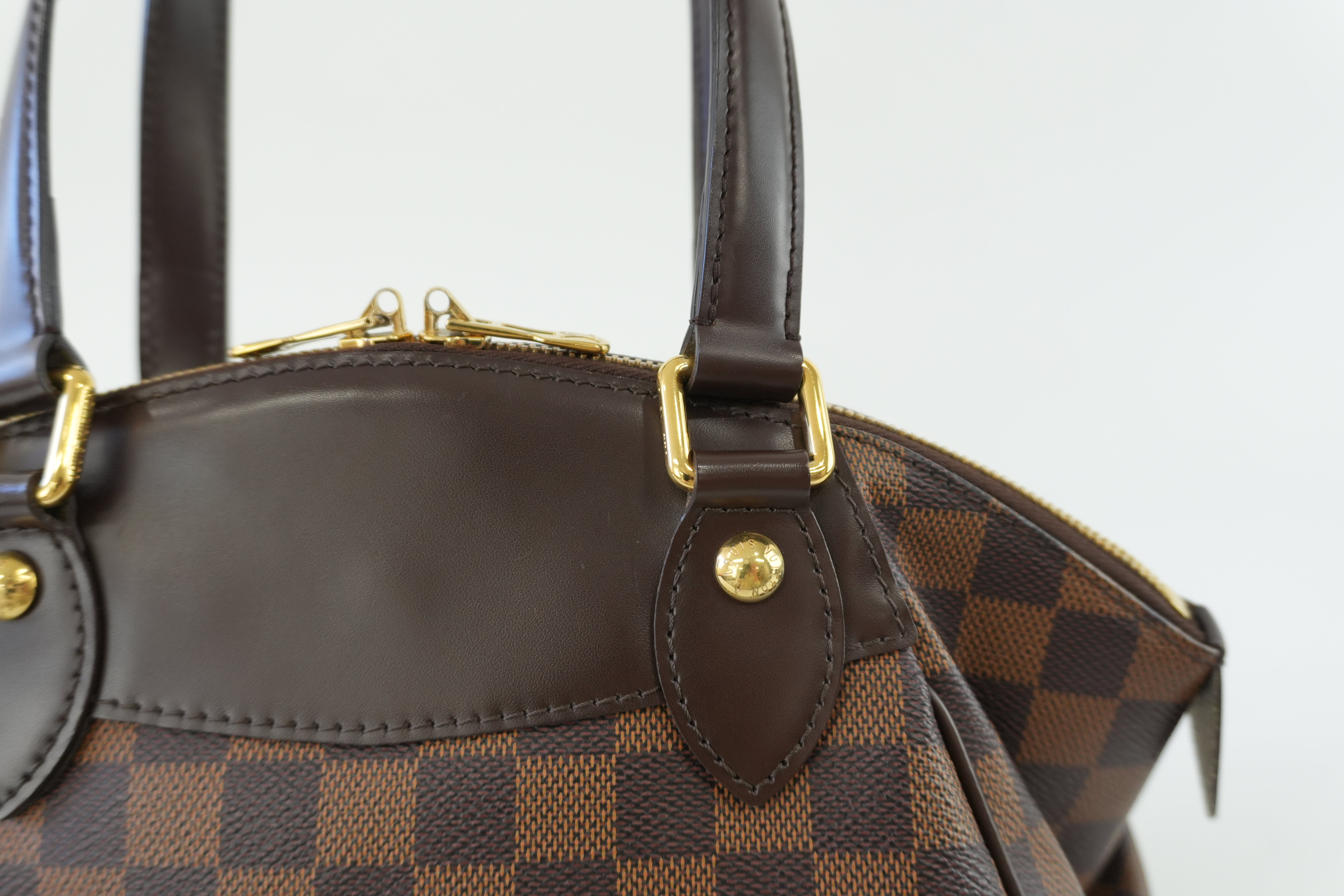 Louis Vuitton Damier Ebene Verona PM Handbag Used