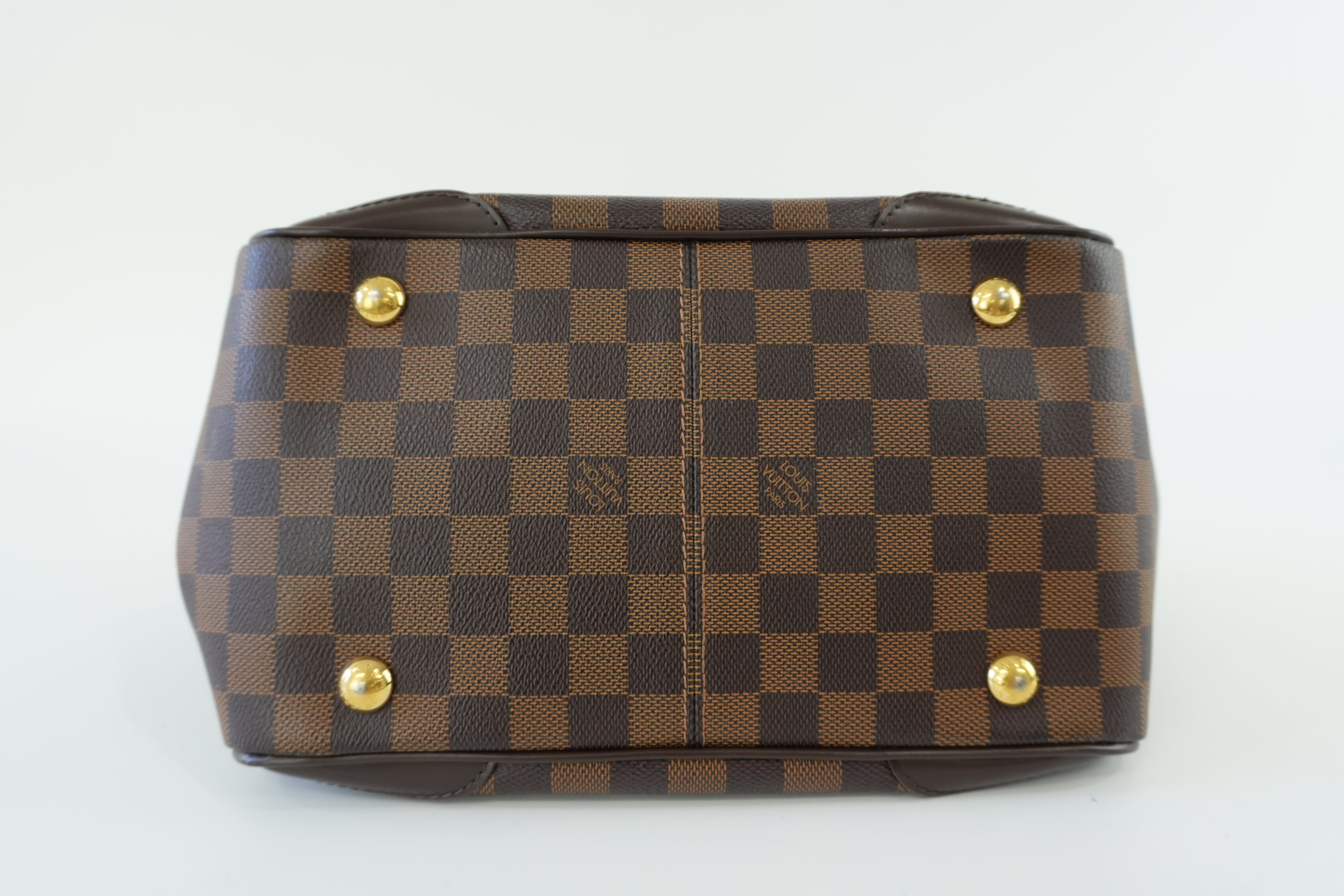 Louis Vuitton Damier Ebene Verona PM Handbag Used