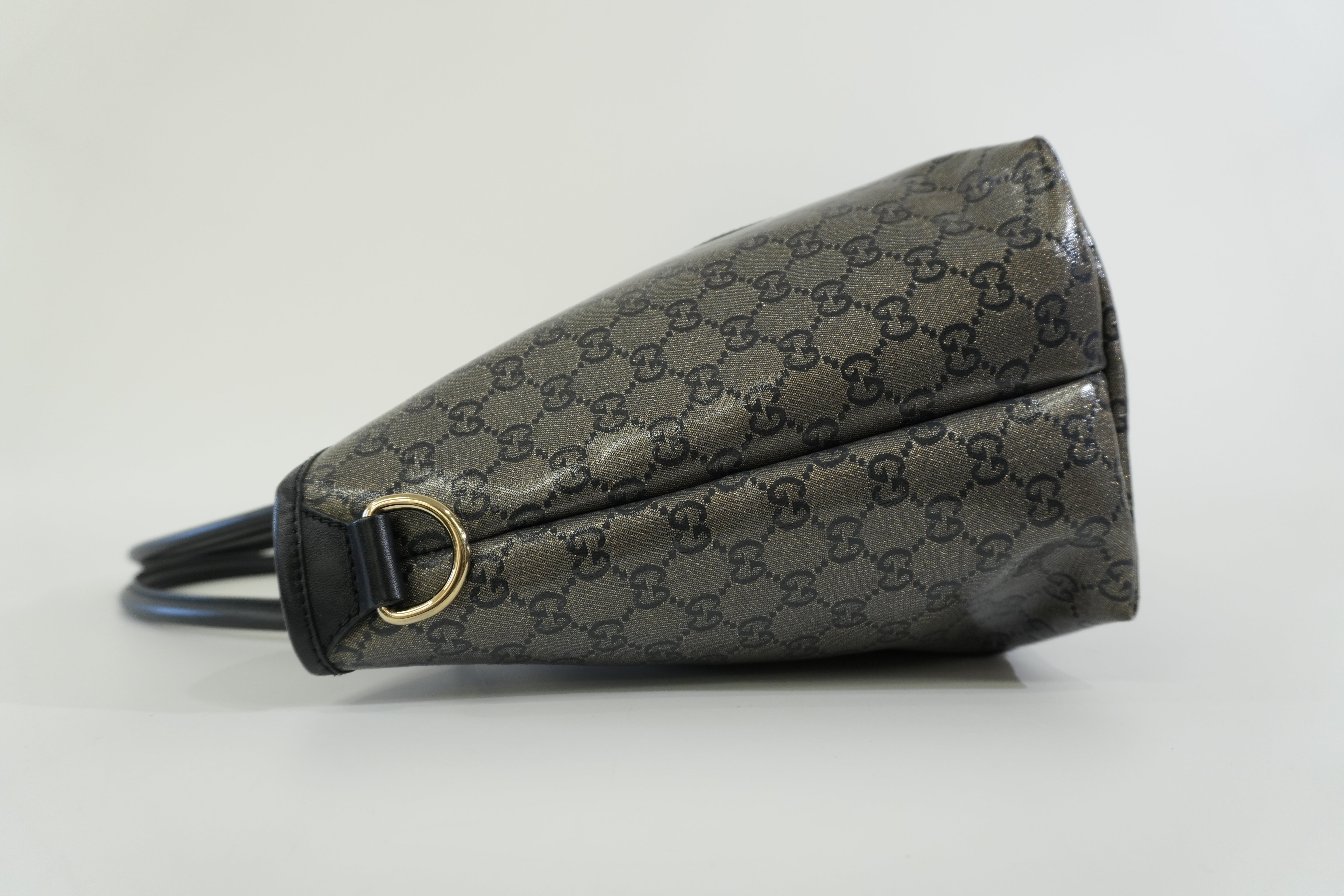 Pre-owned Gucci Joy Tote Bag Black and Silver