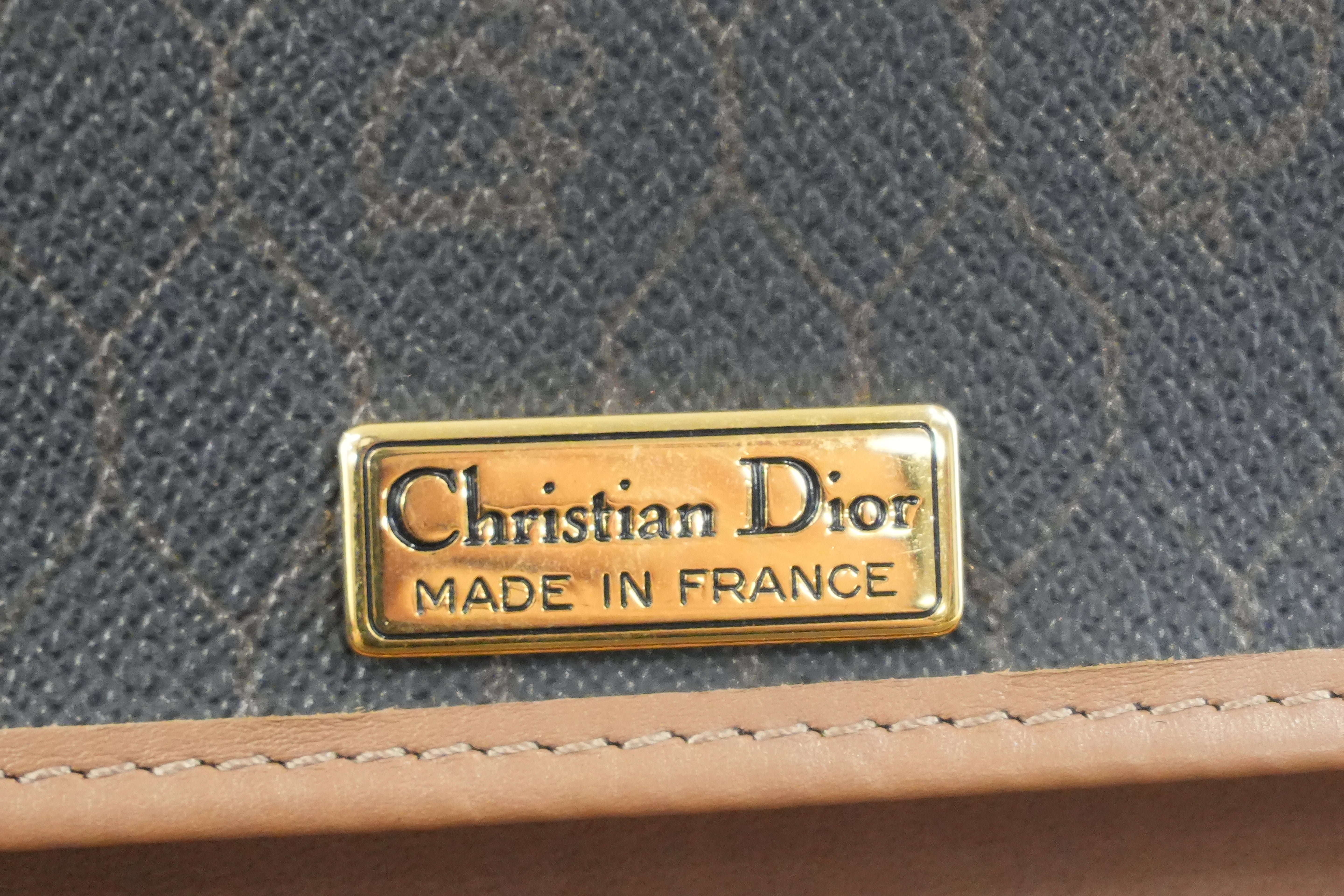 Christian Dior Clutch Bag Brown Used