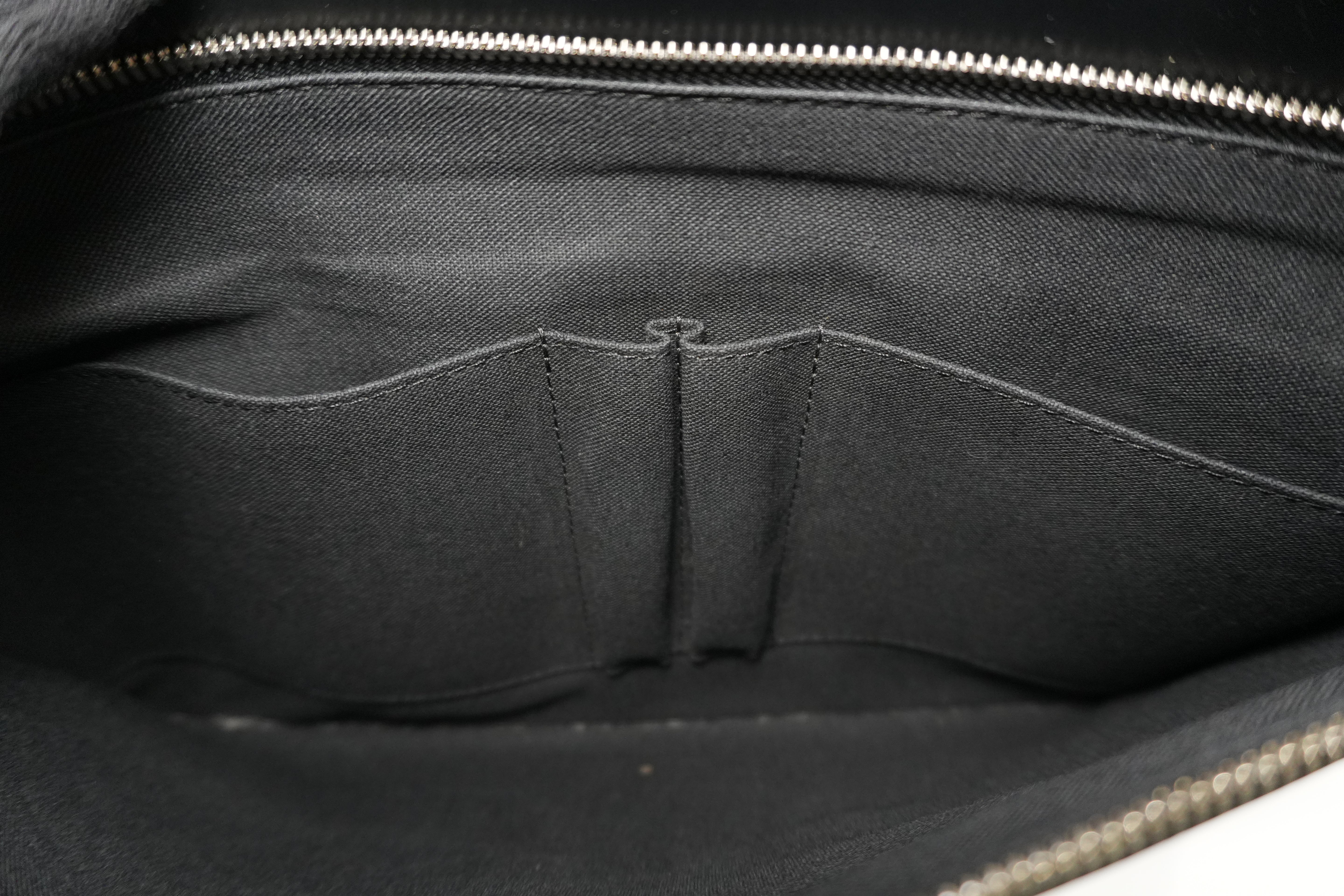 Pre-owned Louis Vuitton Epi Briefcase Handbag Black