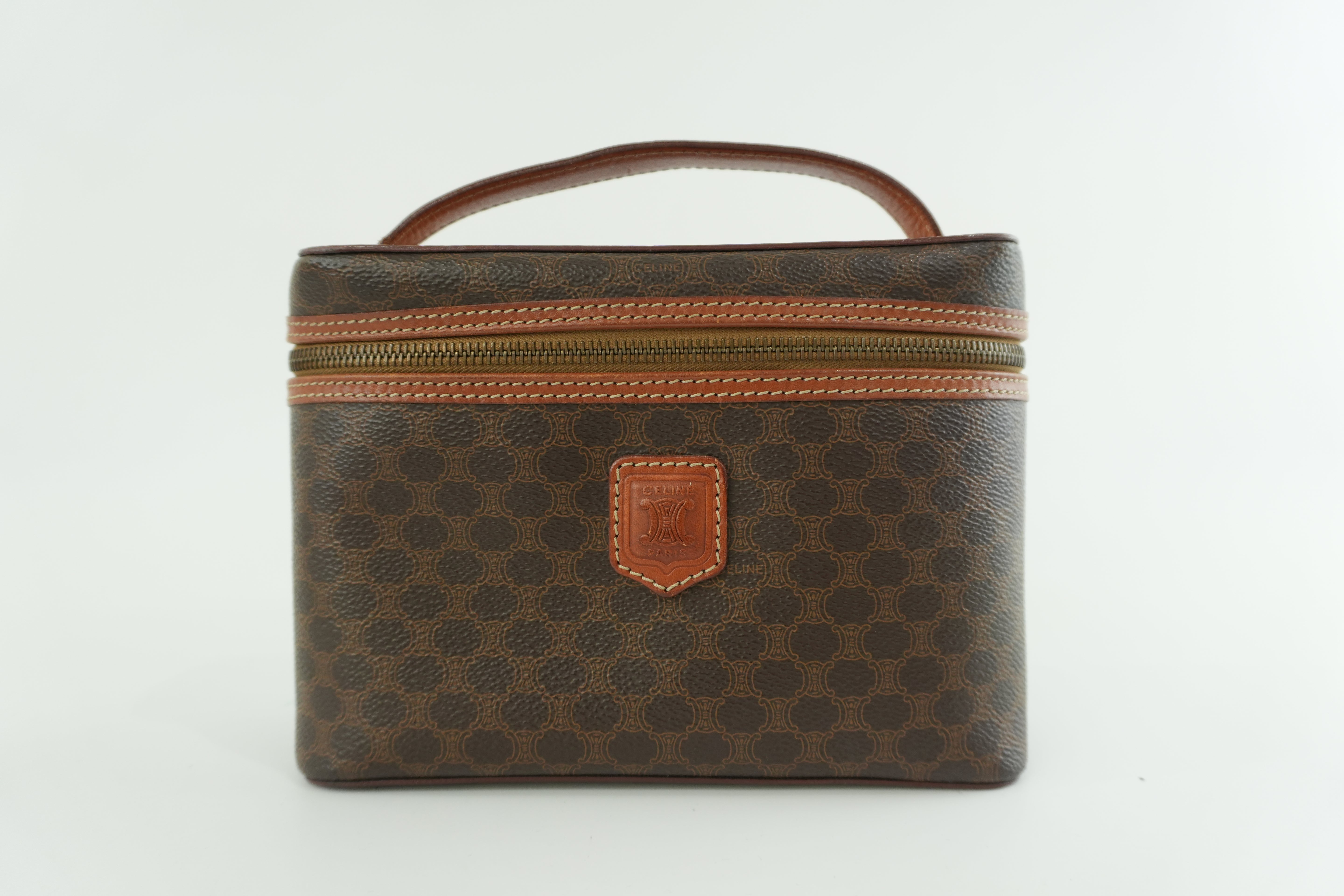 Celine Macadam Vanity Bag Used