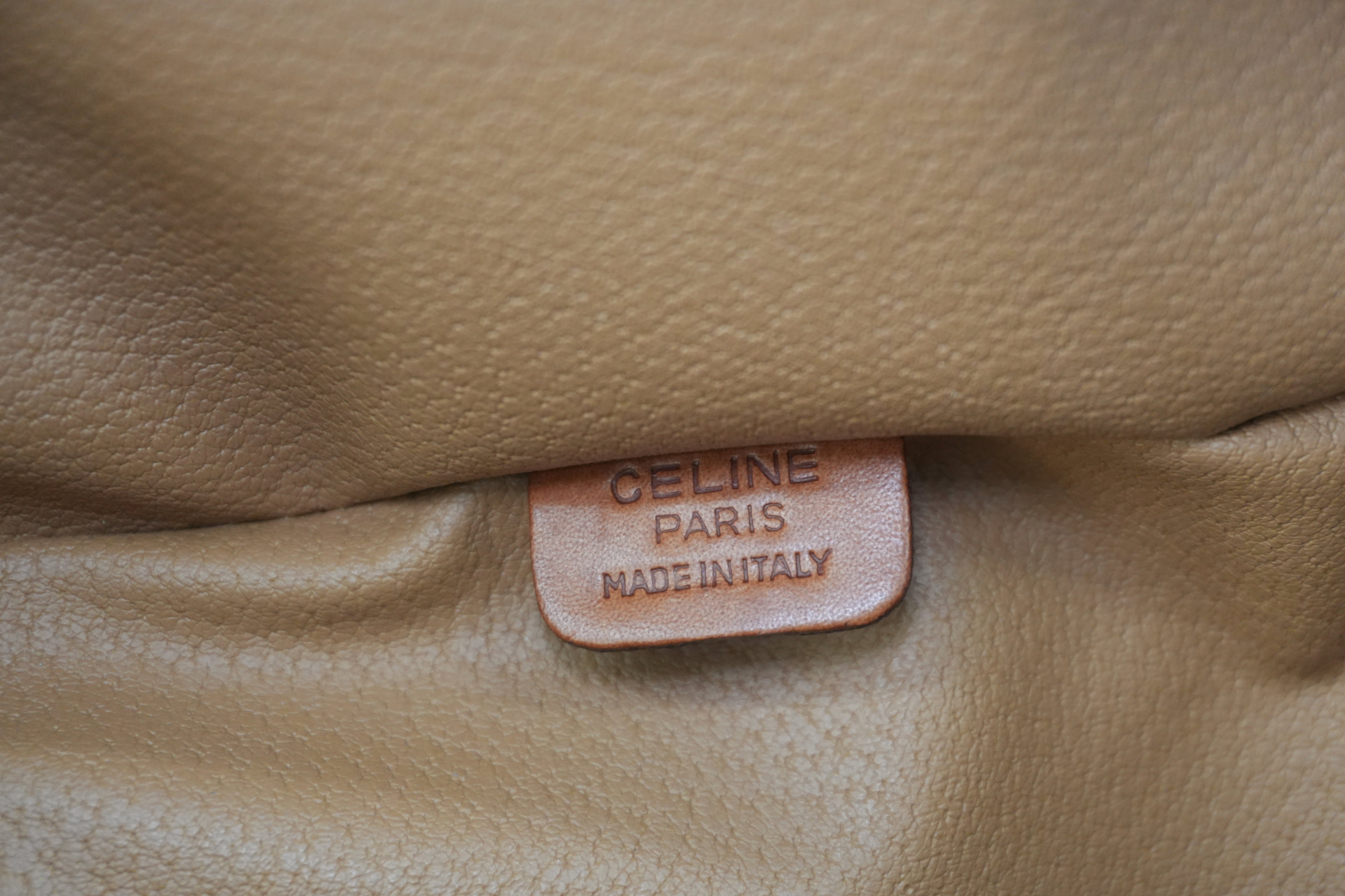 Celine Macadam Vanity Bag Used