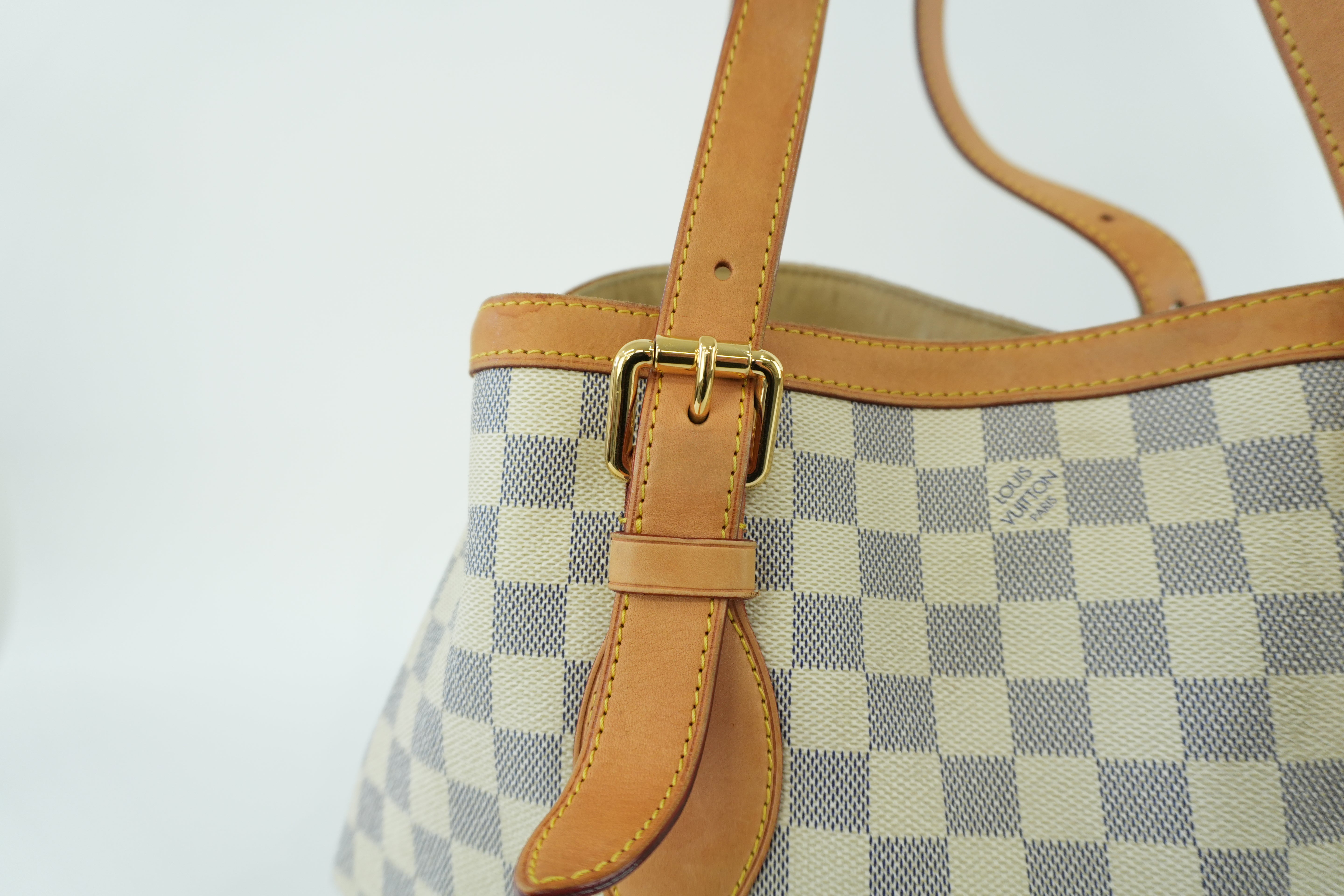 Louis Vuitton Damier Azur Hampstead MM Shoulder Bag Used