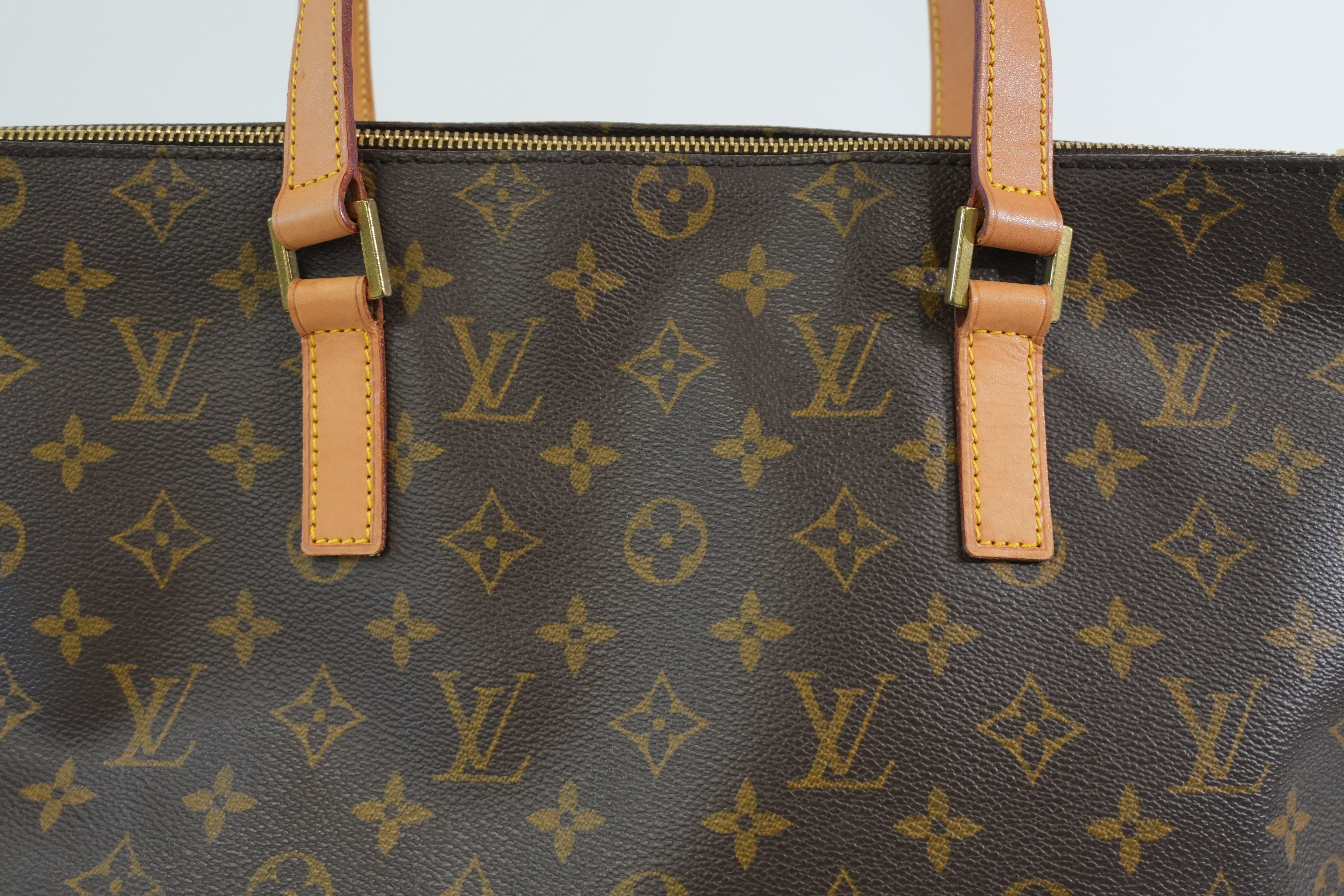 Pre-owned Louis Vuitton Monogram Cabas Mezzo Tote Bag