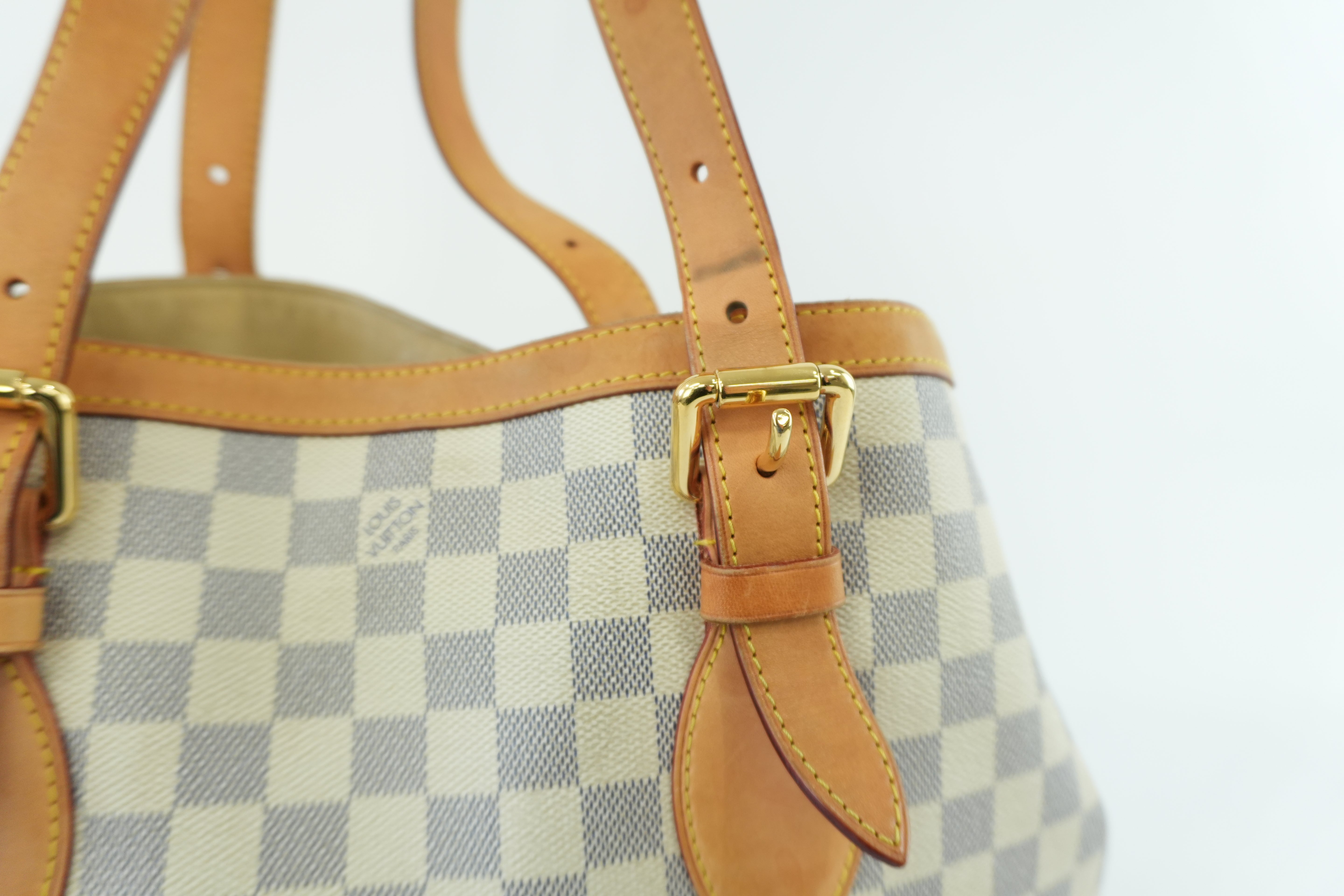 Louis Vuitton Damier Azur Hampstead MM Shoulder Bag Used