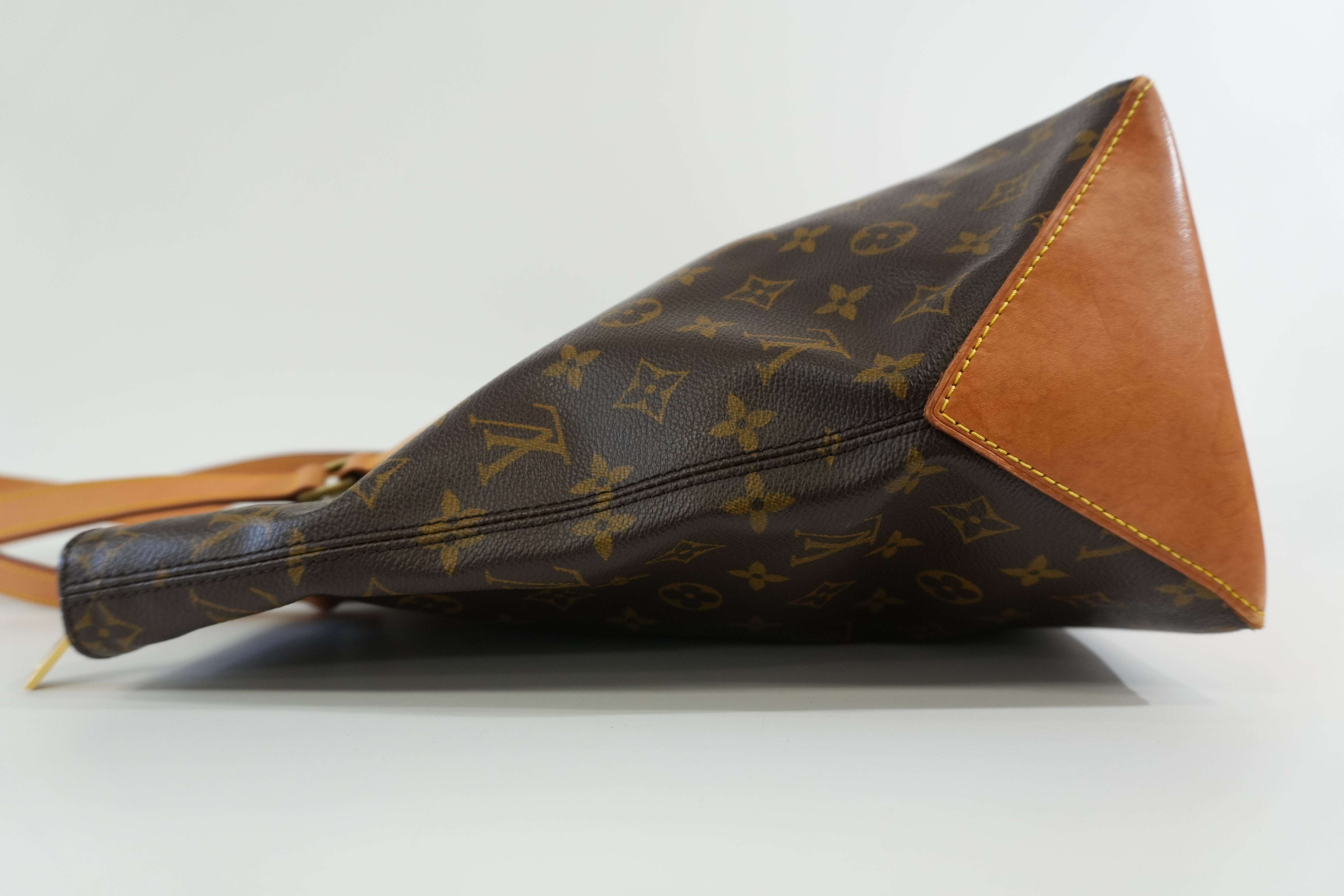 Pre-owned Louis Vuitton Monogram Cabas Mezzo Tote Bag